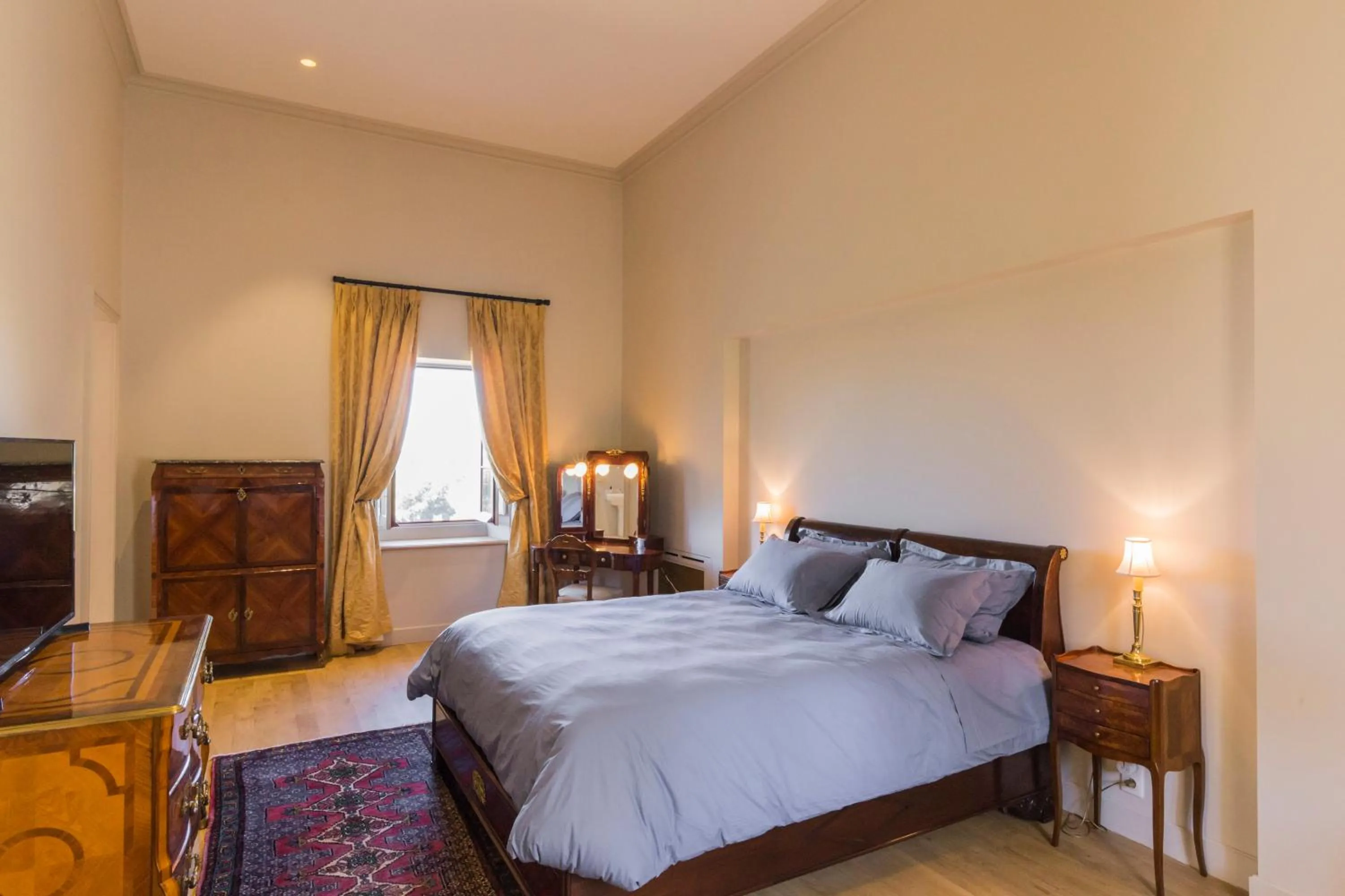 Bed in Chambres d'hôtes de Château Renon