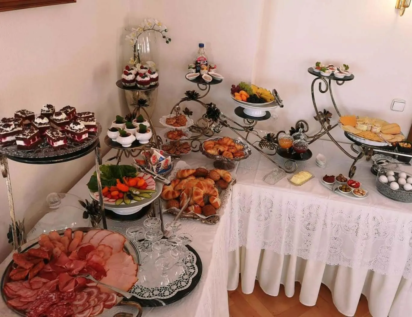 Buffet breakfast in Hotel Adler