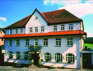 Facade/entrance in Hotel Adler