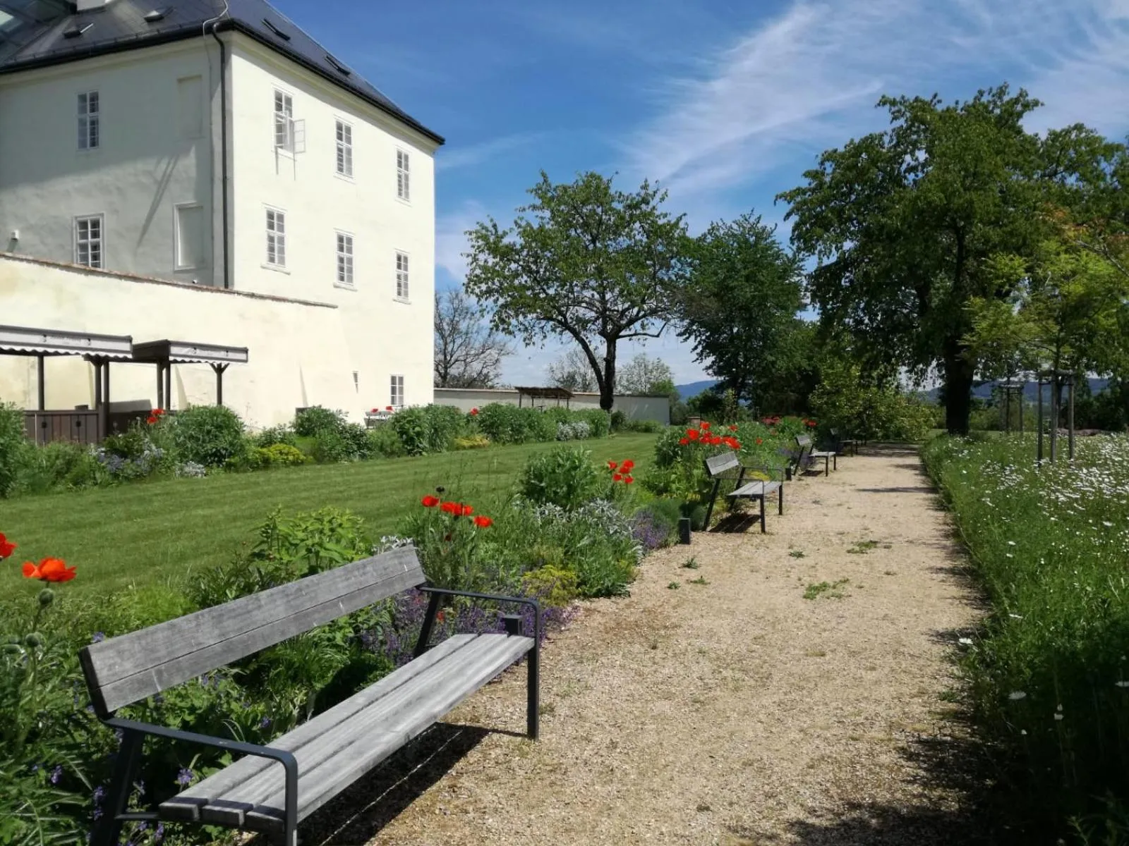 Garden in Hotel Zámek Svijany
