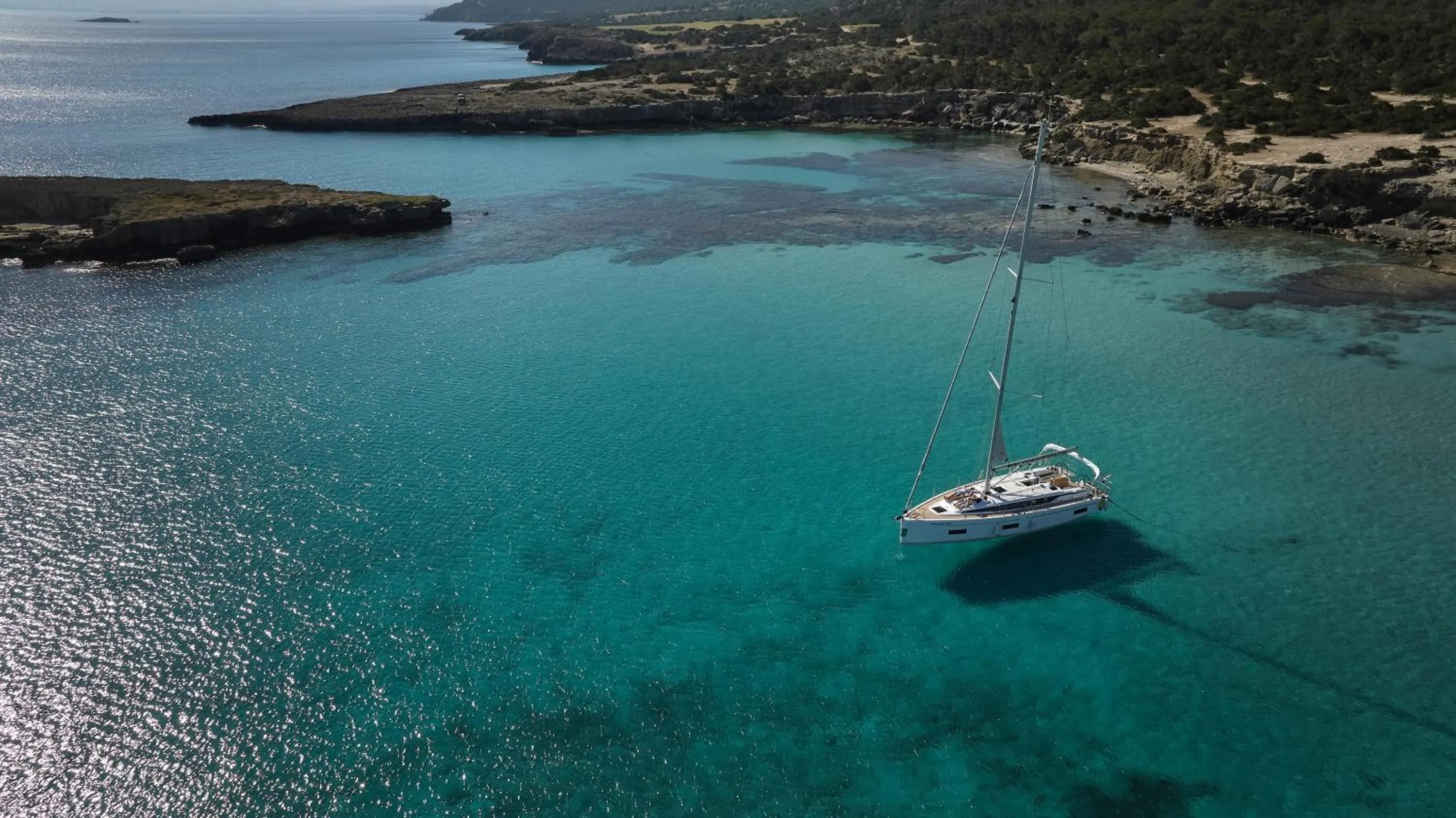 Natural landscape in Anassa