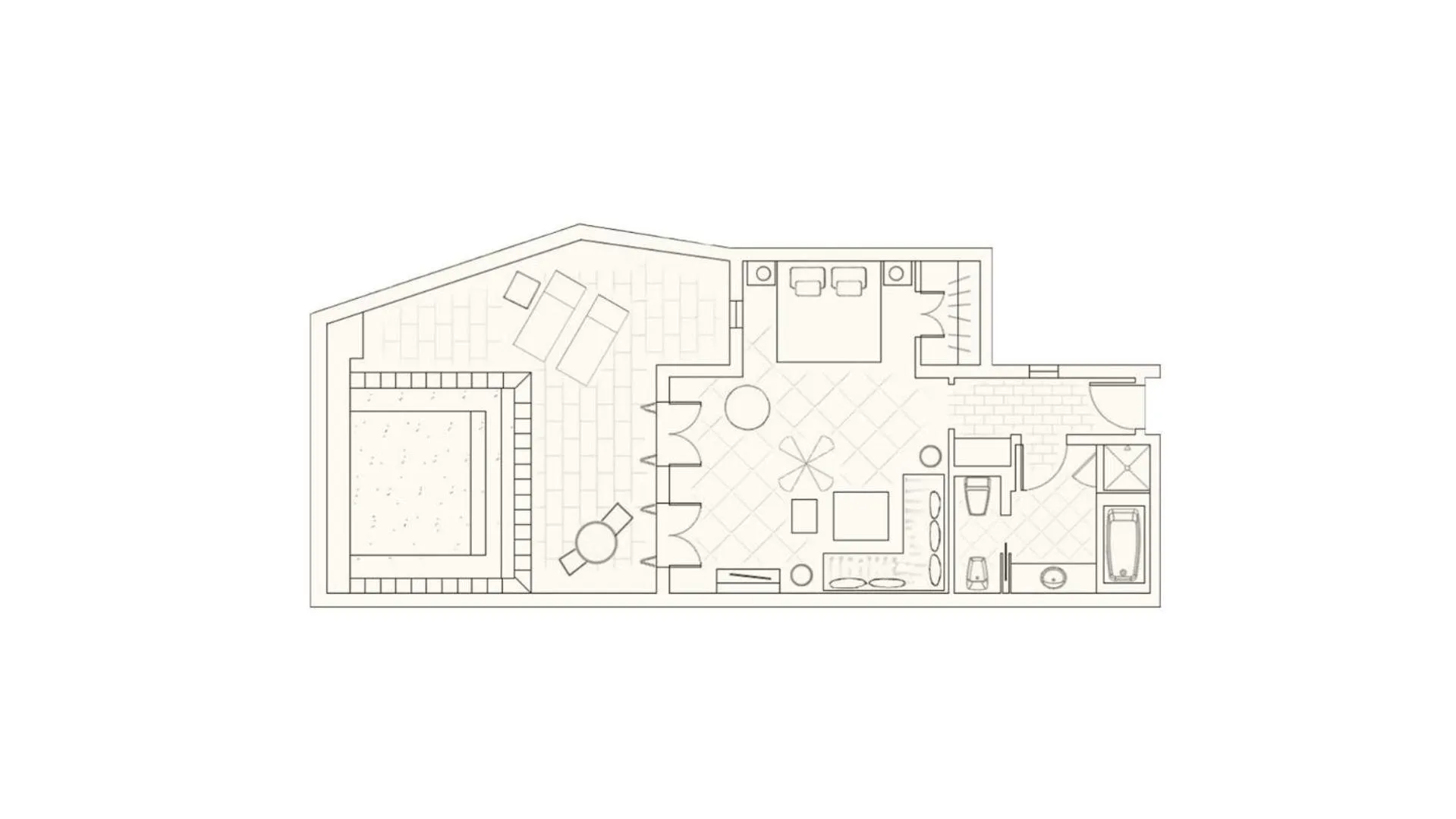 Photo of the whole room in Anassa