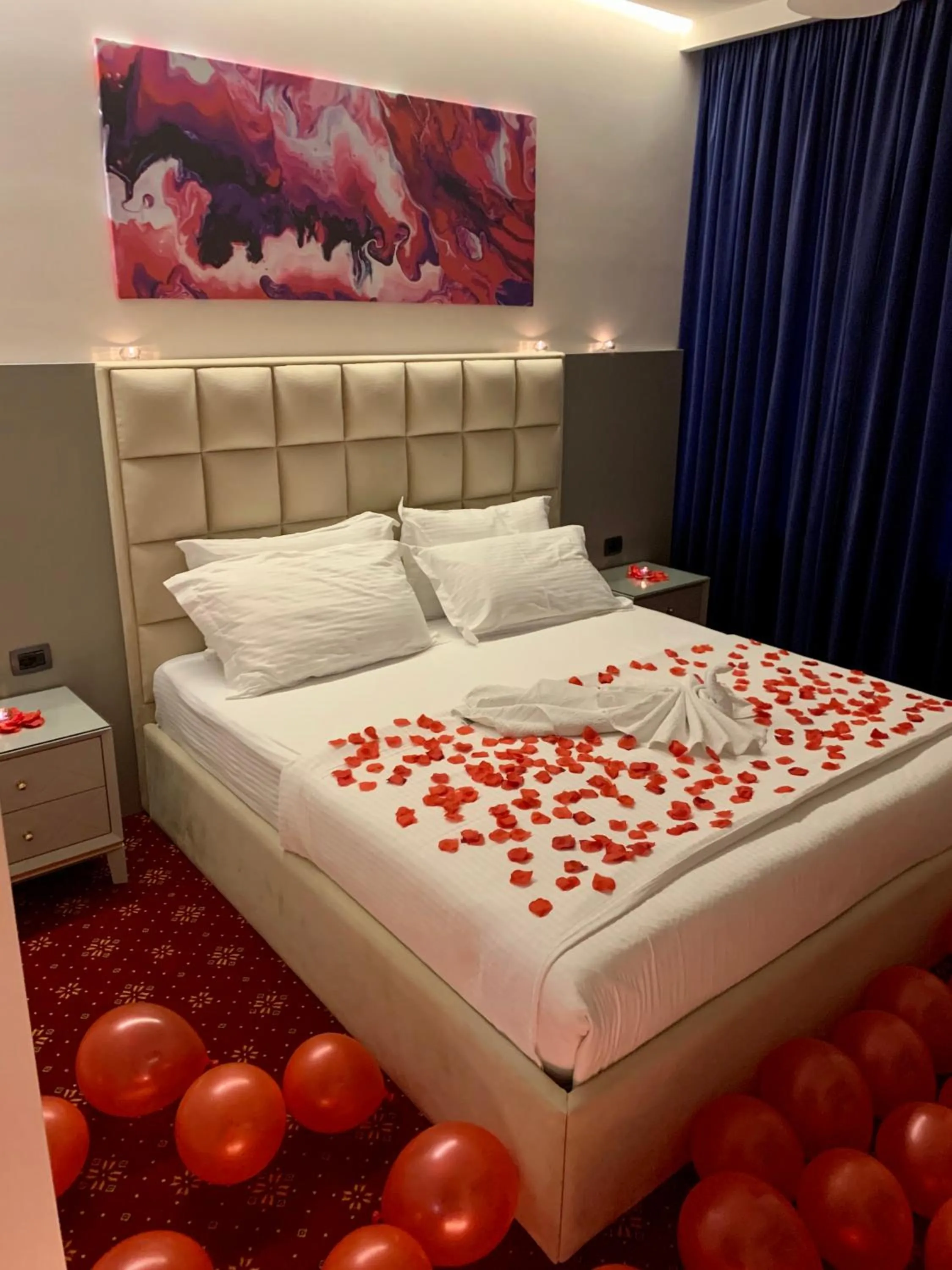 Bed in PalmaNova Resort