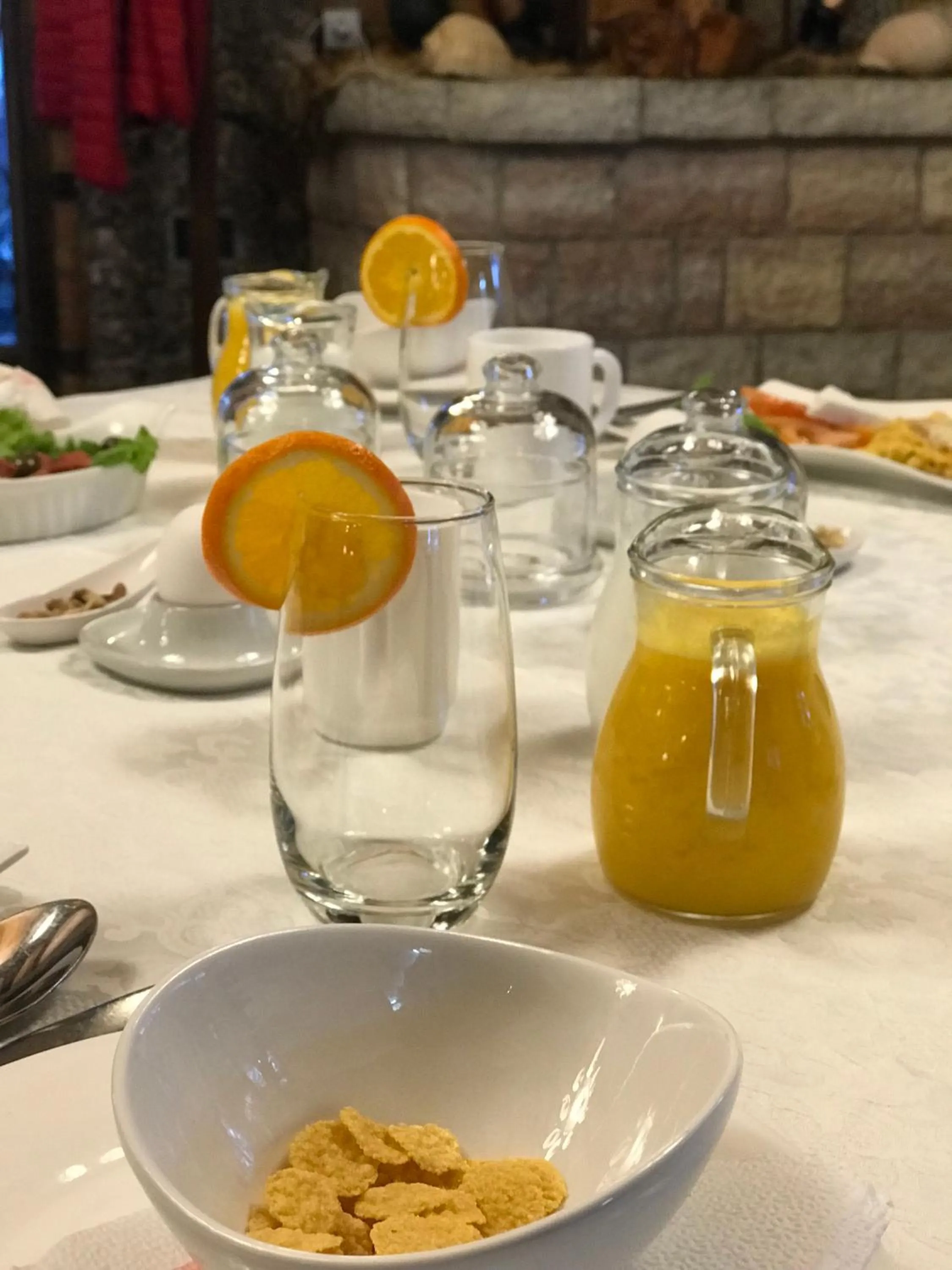 Continental breakfast in PalmaNova Resort