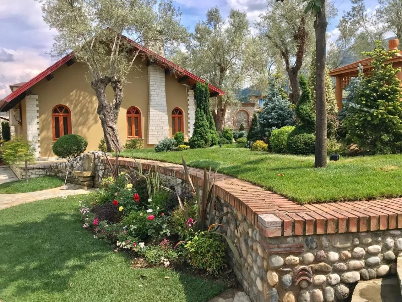 Decorative detail in PalmaNova Resort