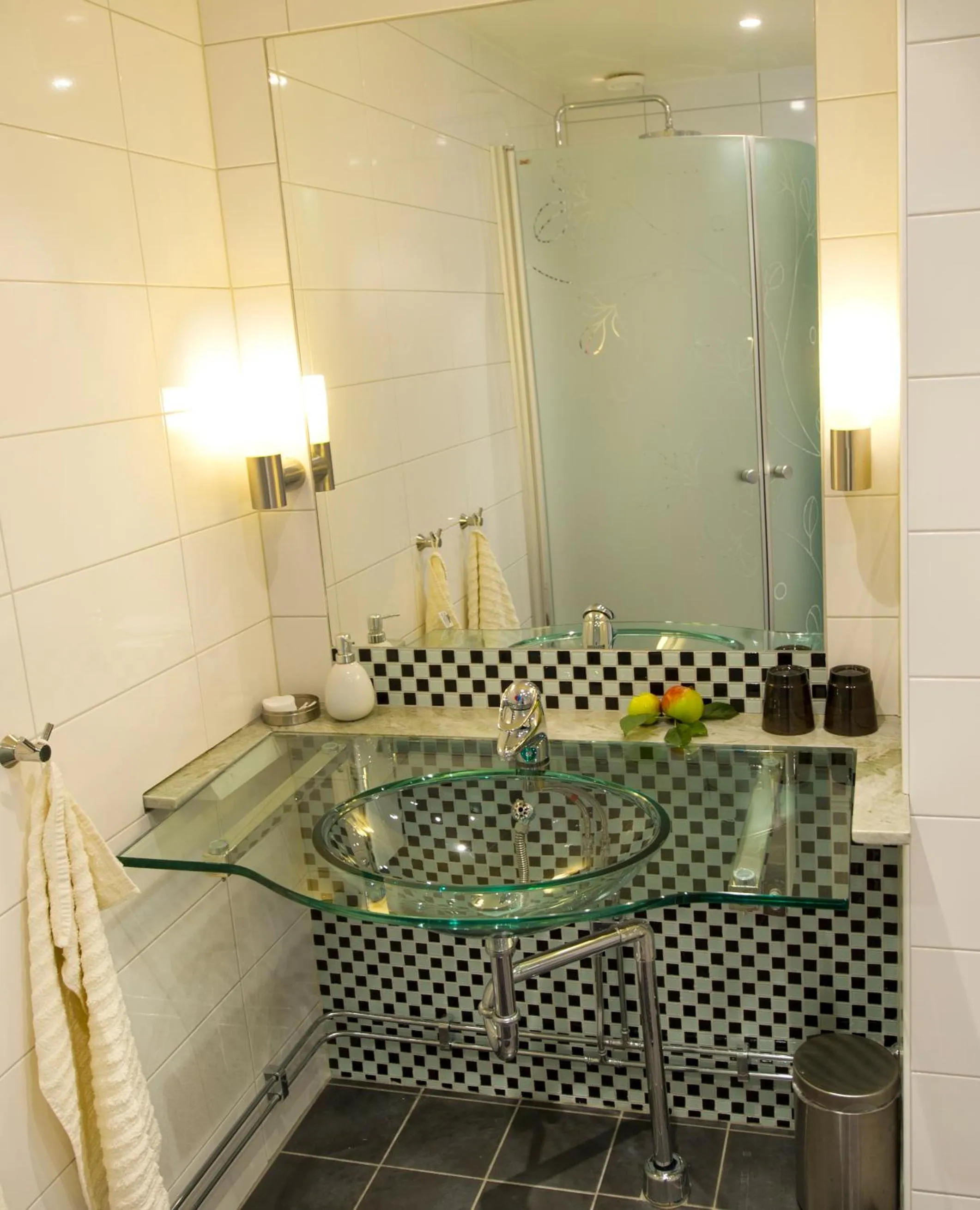 Bathroom in Borgs Villahotell och B&B