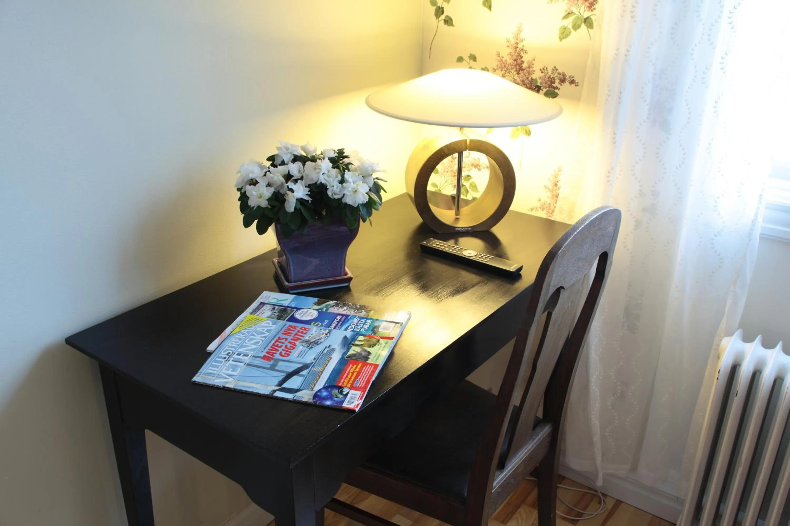 Seating area in Borgs Villahotell och B&B