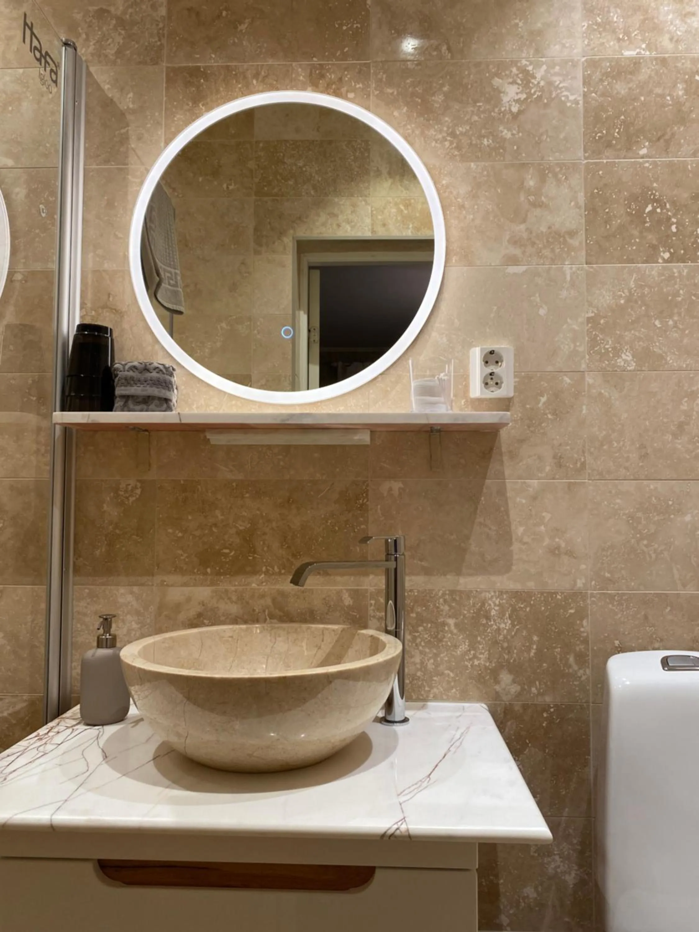 Bathroom in Borgs Villahotell och B&B