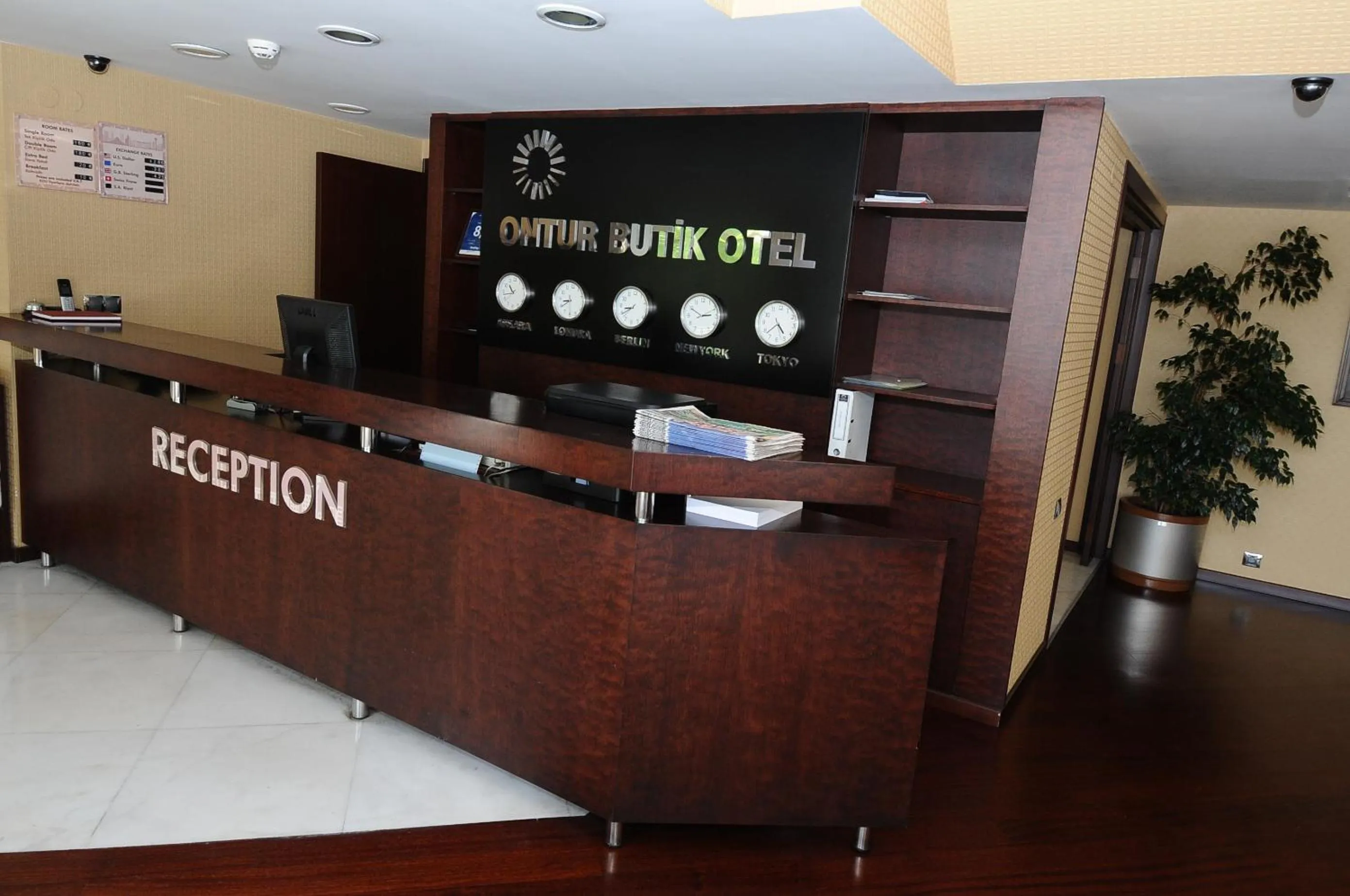 Lobby or reception in Ontur Butik Hotel