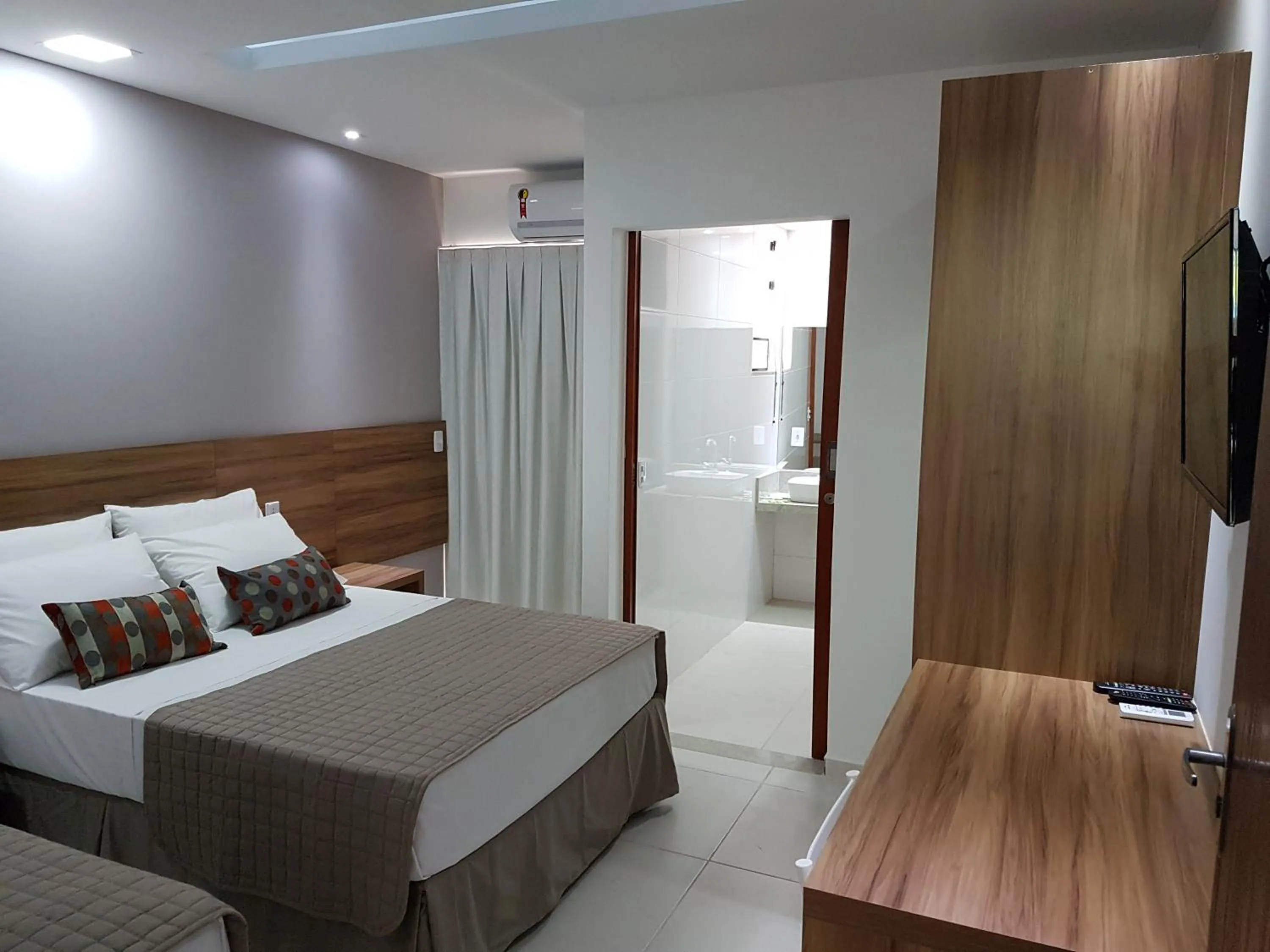 Bed in Pousada la Portella