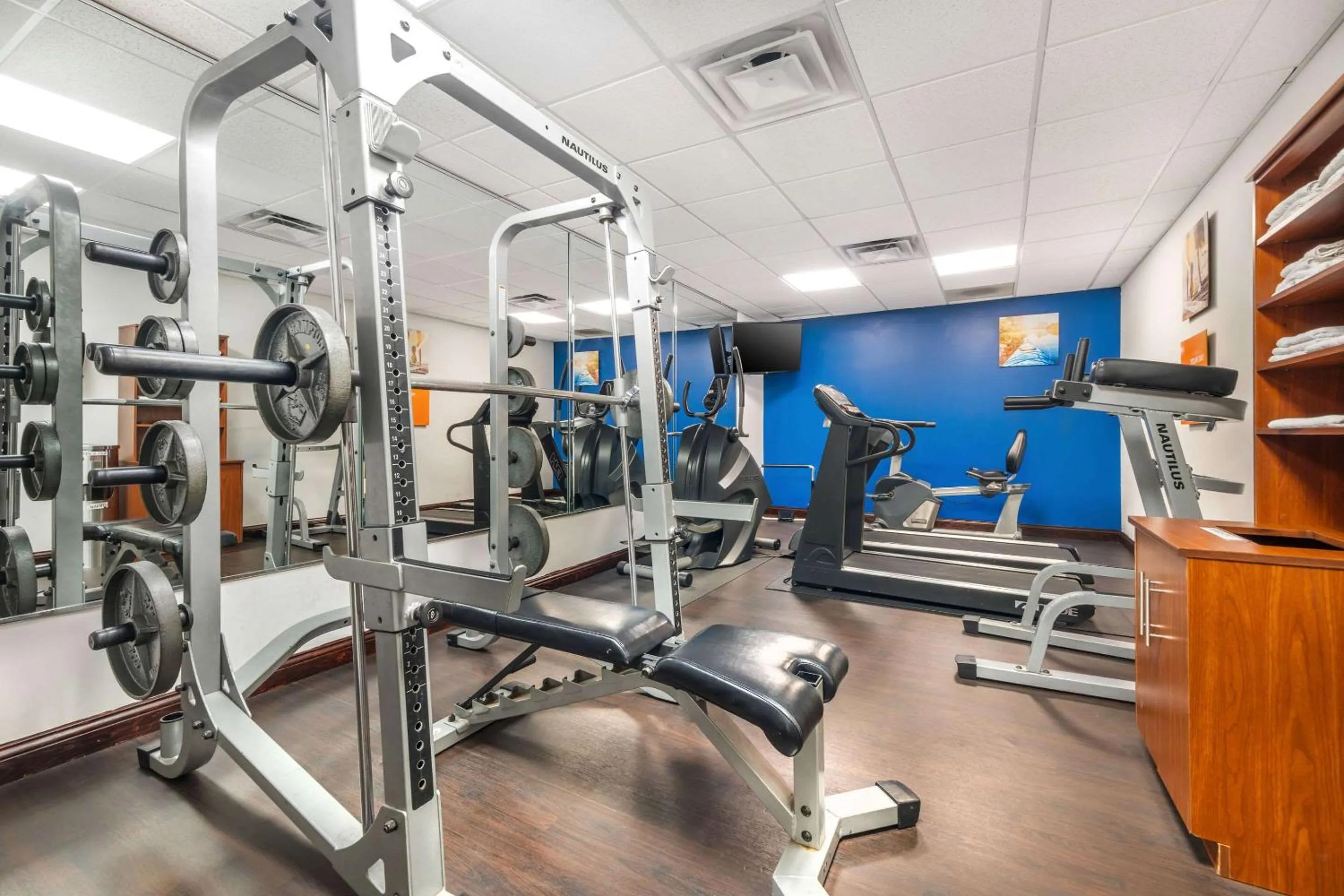 Fitness centre/facilities in Comfort Suites Louisville Airport