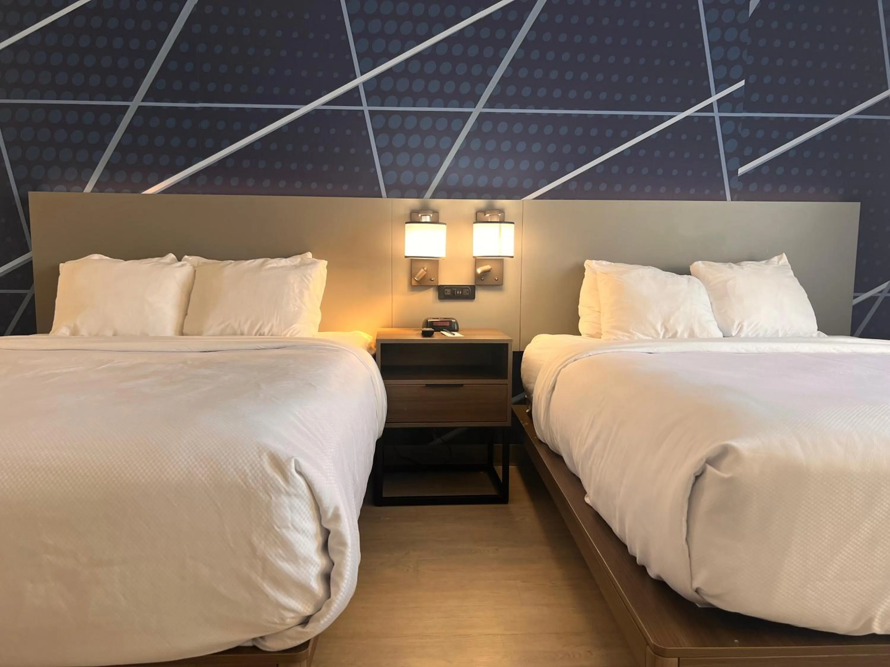 Bed in Comfort Suites Louisville Airport