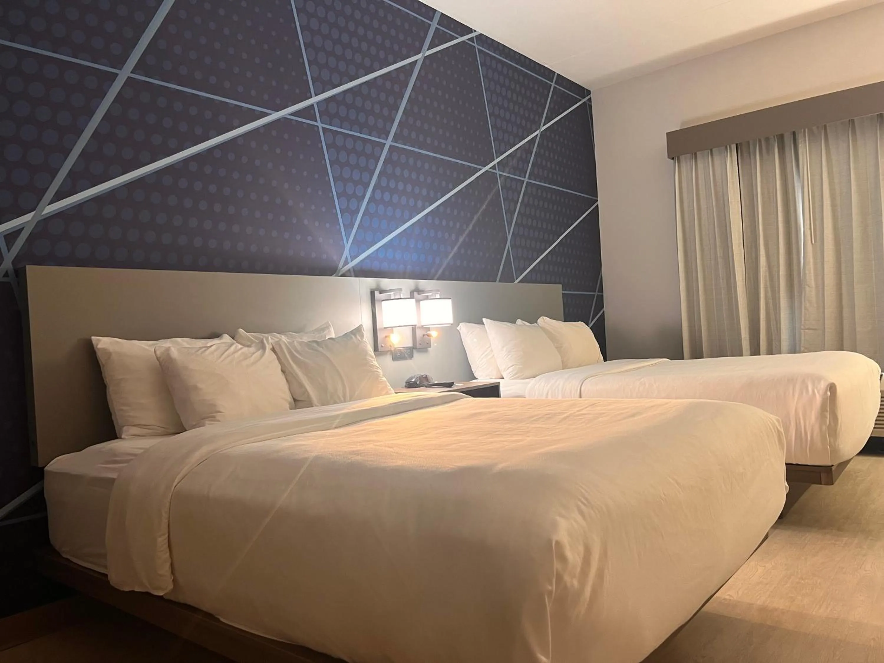 Bed in Comfort Suites Louisville Airport