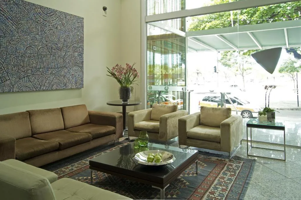 Lobby or reception in Praia do Canto Apart Hotel