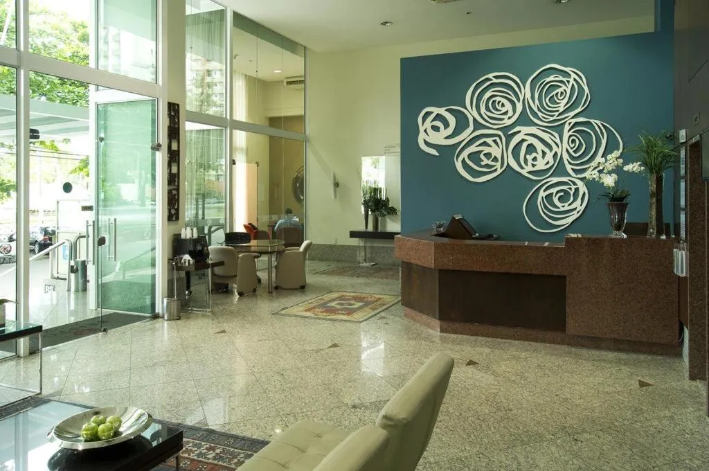 Lobby or reception in Praia do Canto Apart Hotel