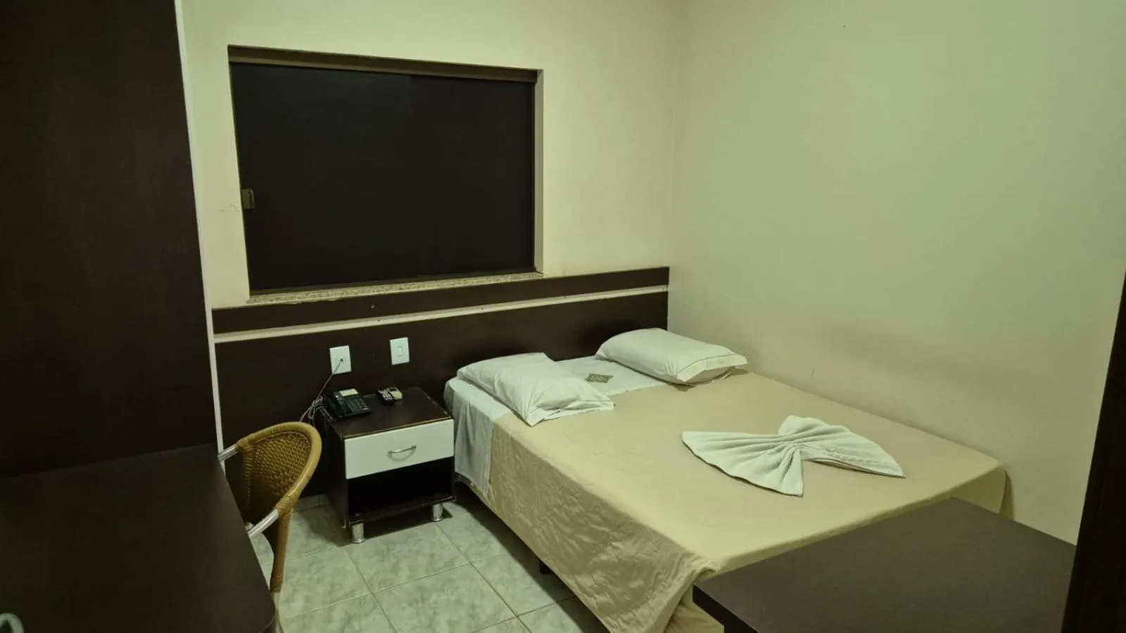 Bed in Dourados Center Hotel