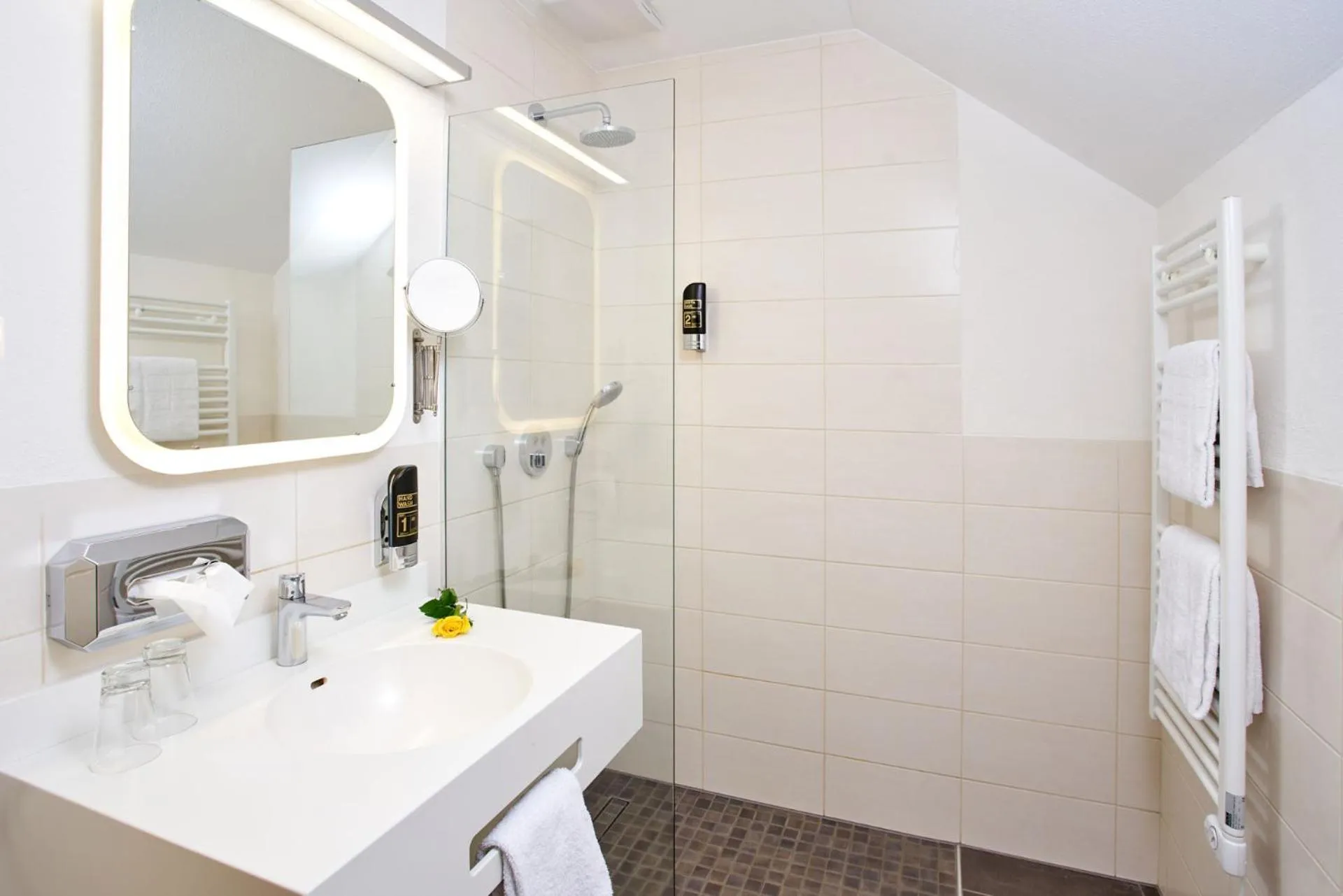 Bathroom in Vulkanhotel balance&selfness ***S