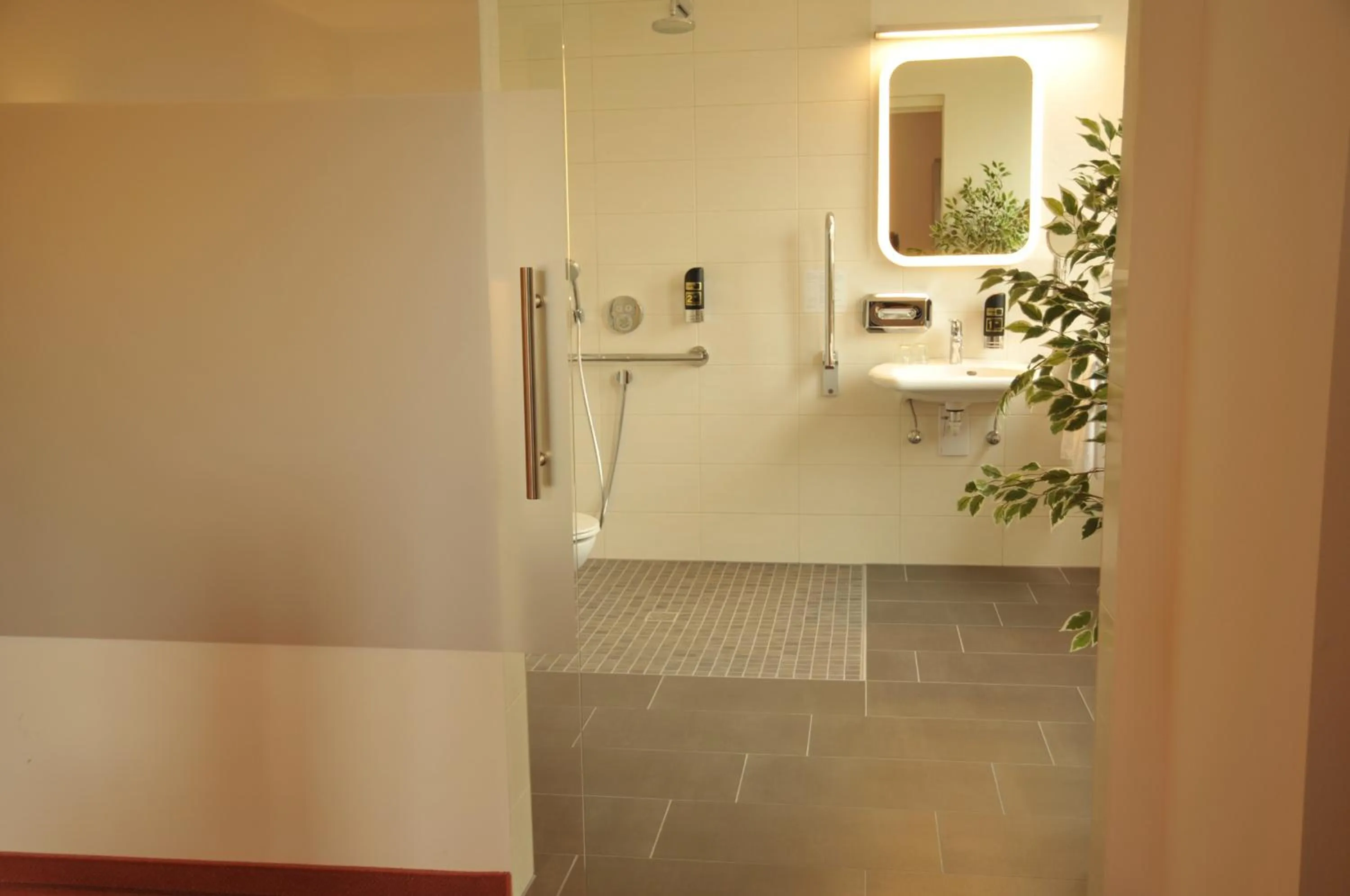 Bathroom in Vulkanhotel balance&selfness ***S