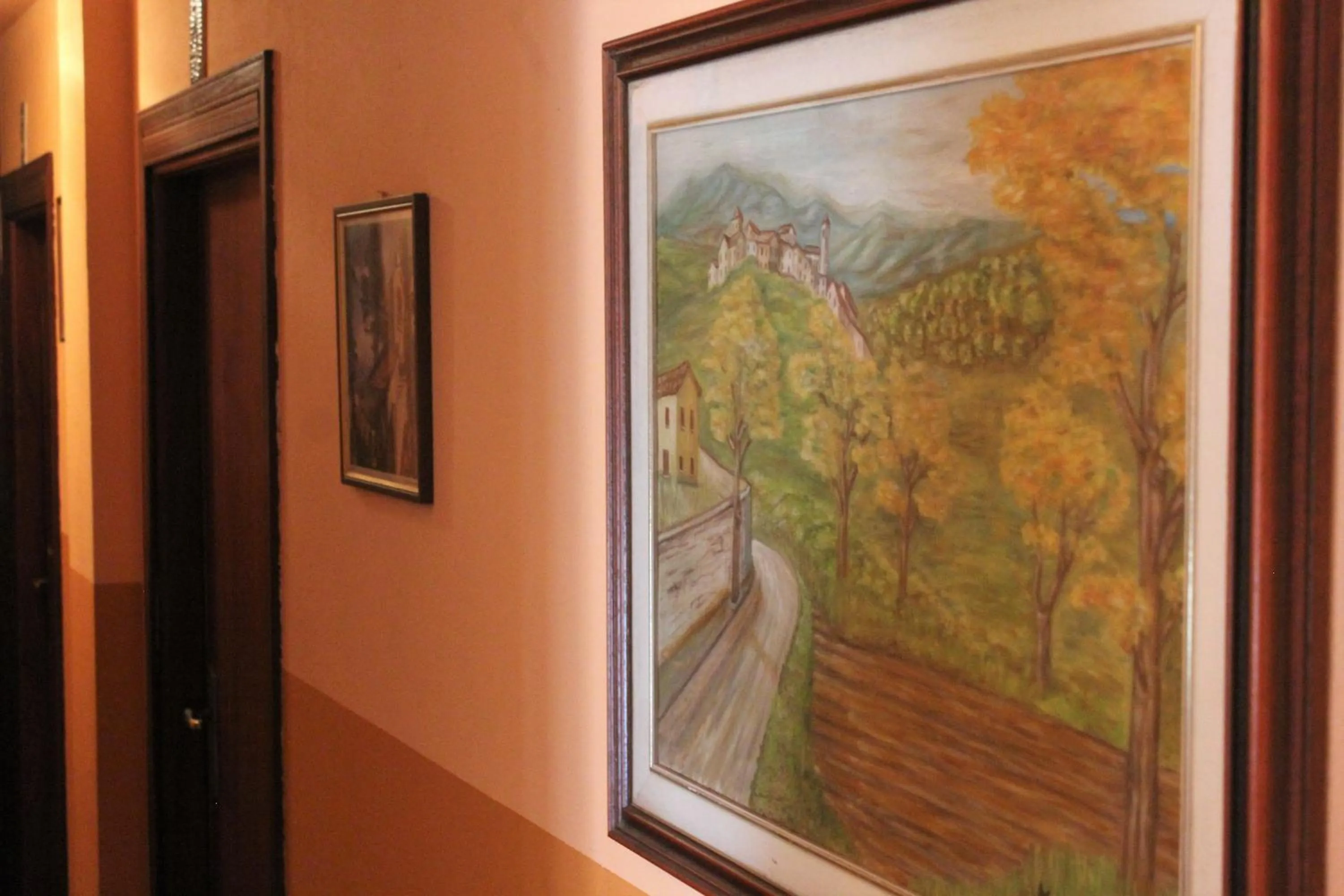 Decorative detail in Locanda monte cervino