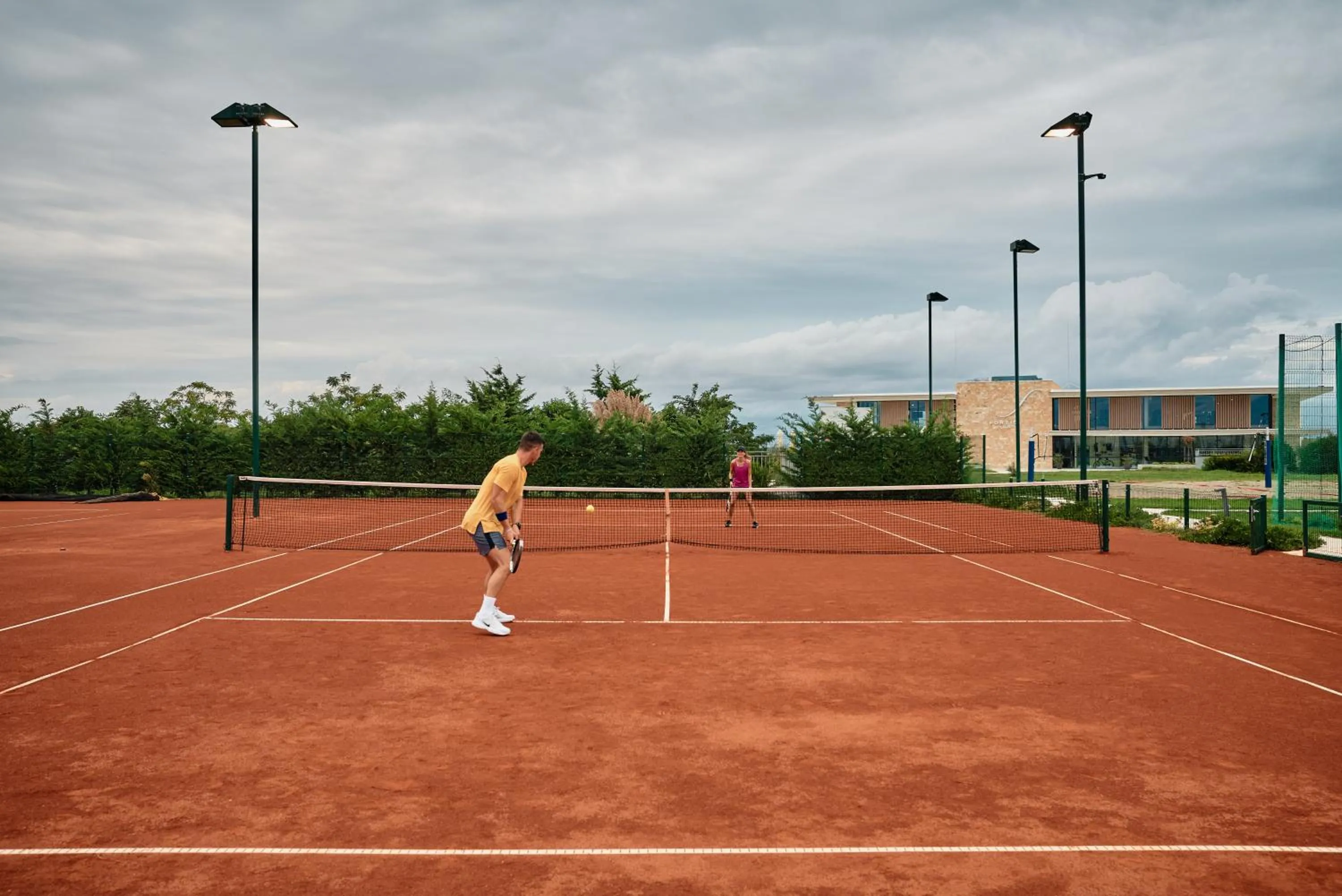 Tennis court in Falkensteiner Family Hotel Diadora