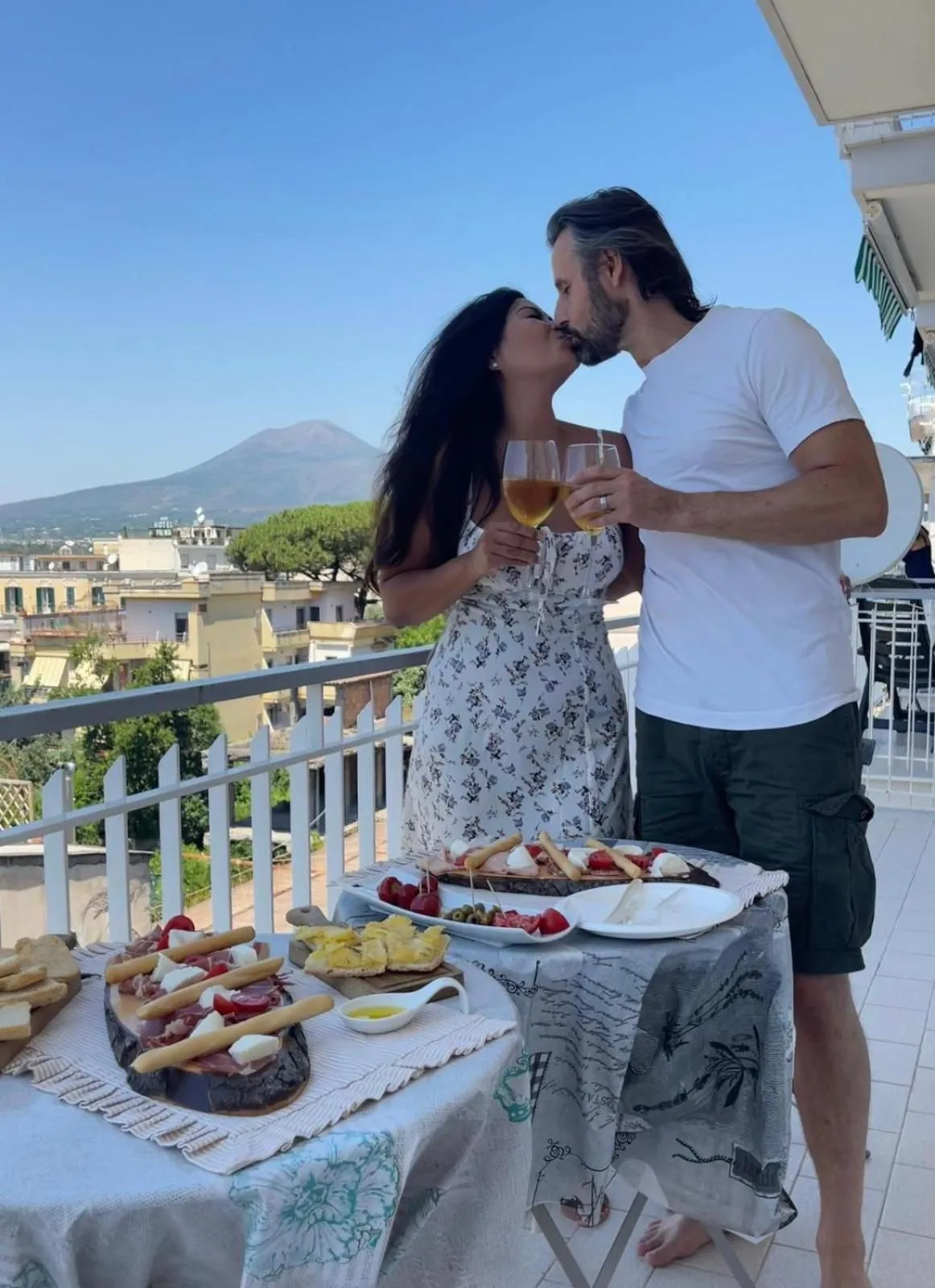 Living room in Pompei Palace B&B