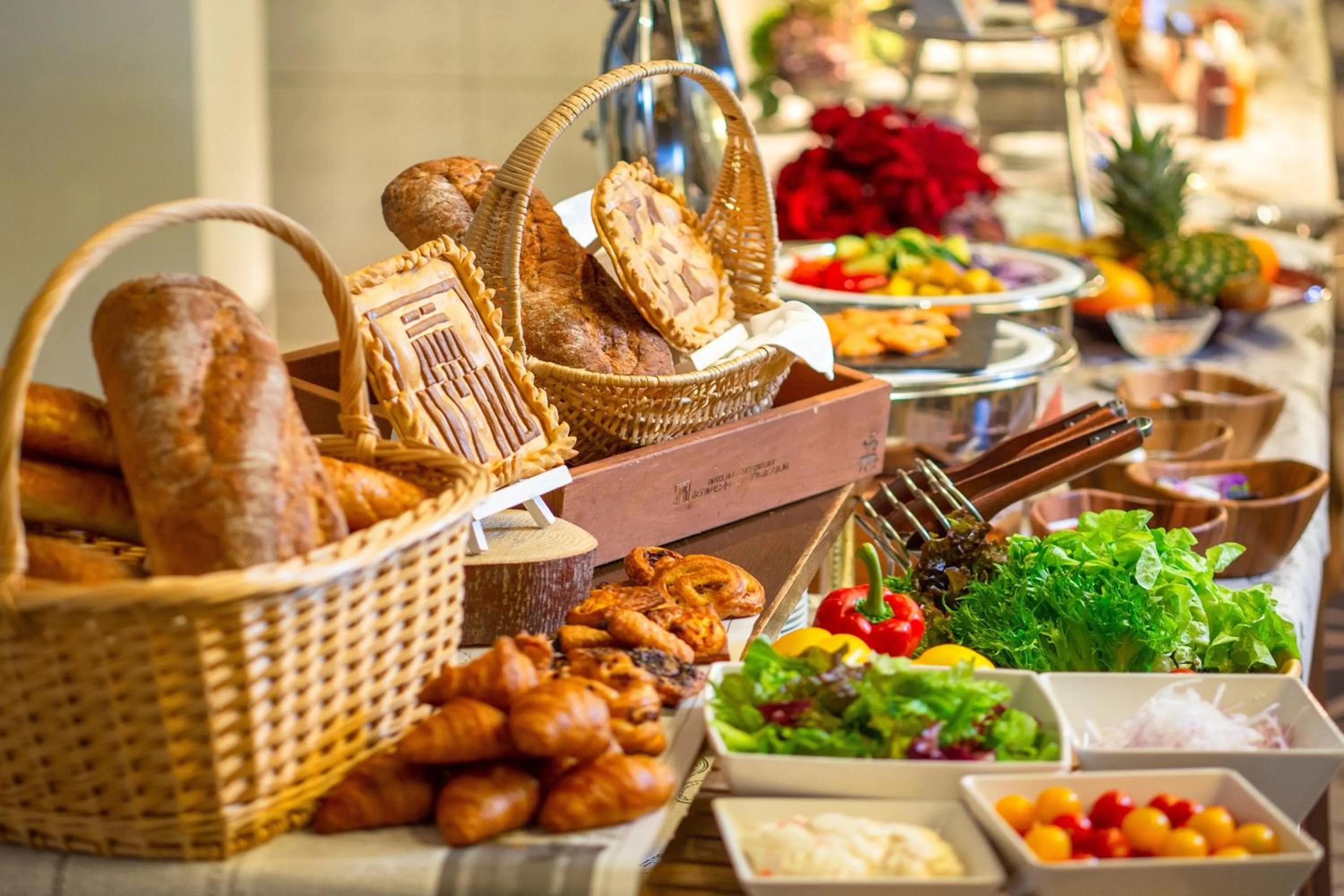 Buffet breakfast, Food in Hotel Monterey Sapporo