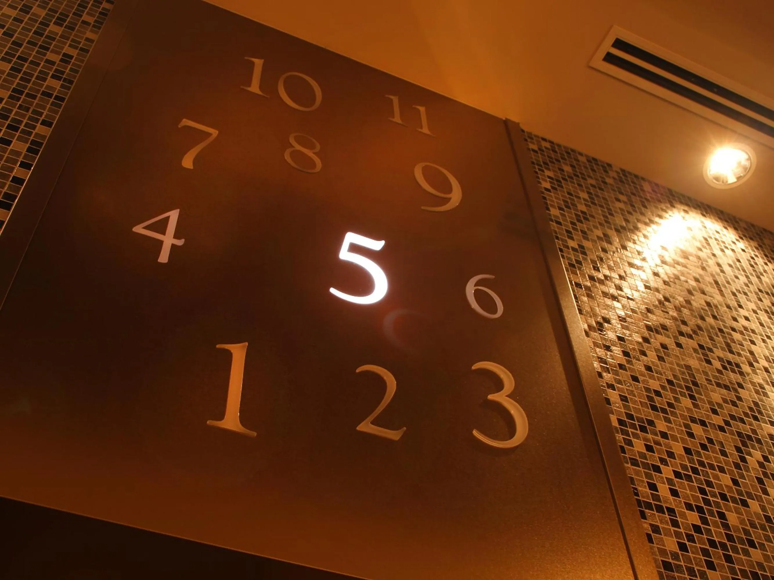 Decorative detail in Hotel Monterey Hanzomon