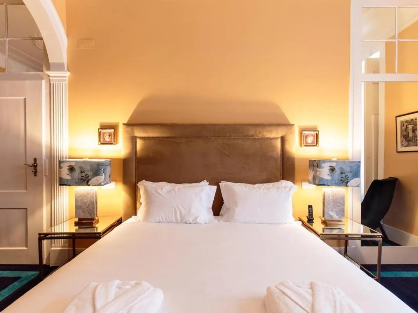 Decorative detail, Bed in Dear Lisbon - Bordalo Palace Chiado