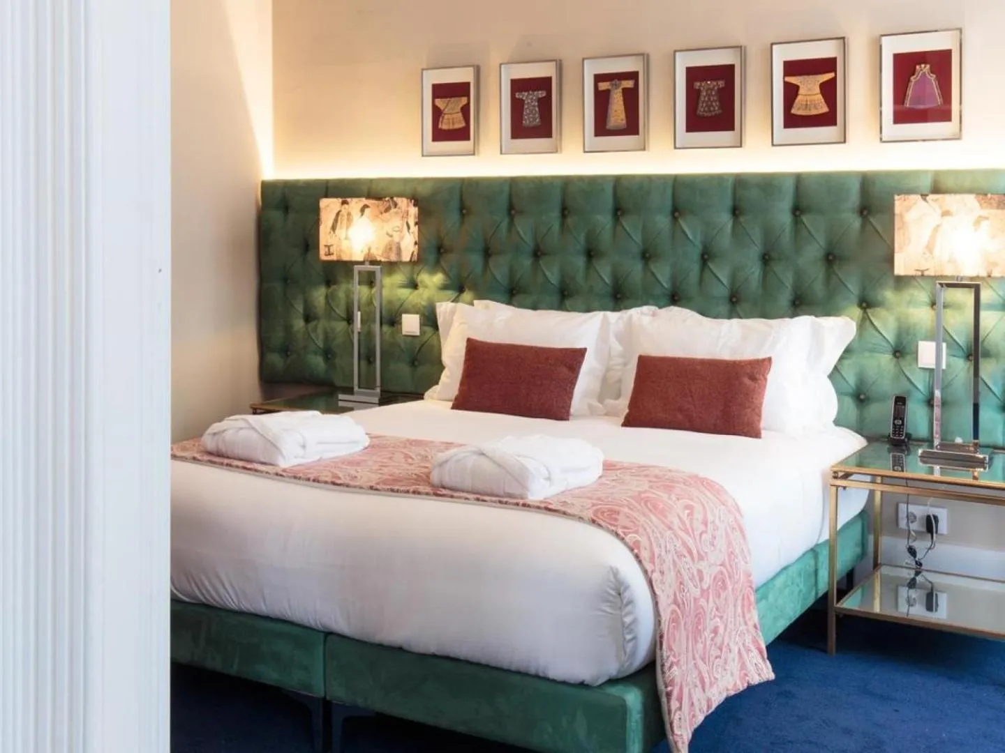 Decorative detail, Bed in Dear Lisbon - Bordalo Palace Chiado