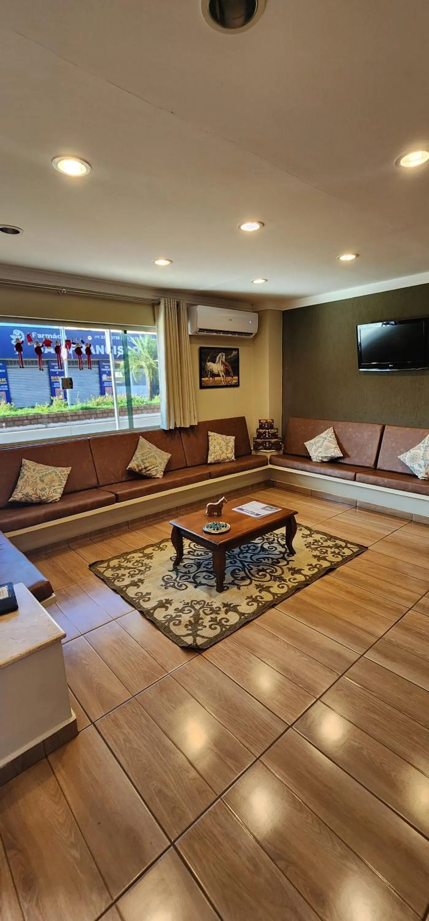 Living room in Hotel Barretos