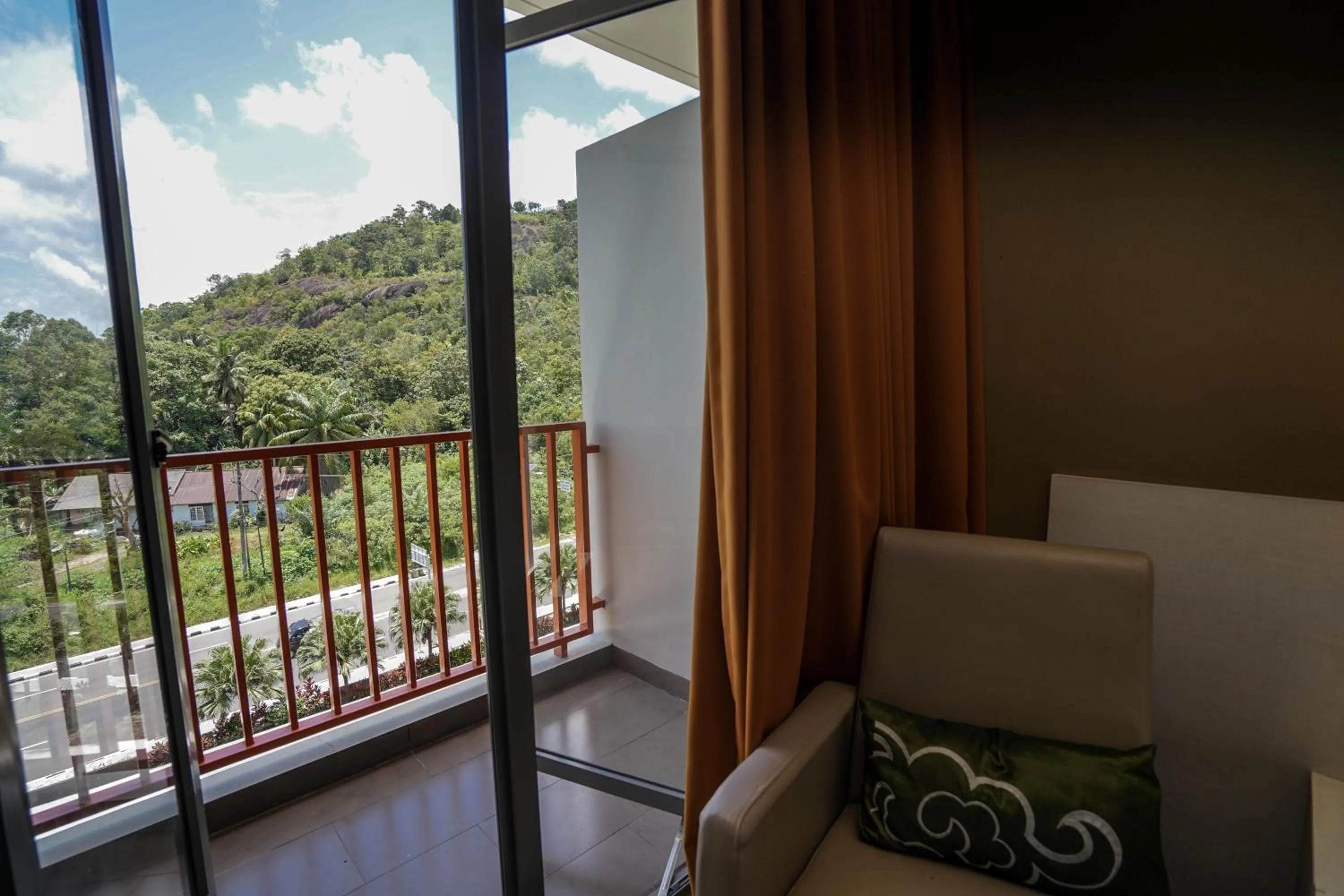 Balcony/Terrace in Soll Marina Hotel & Conference Center Bangka