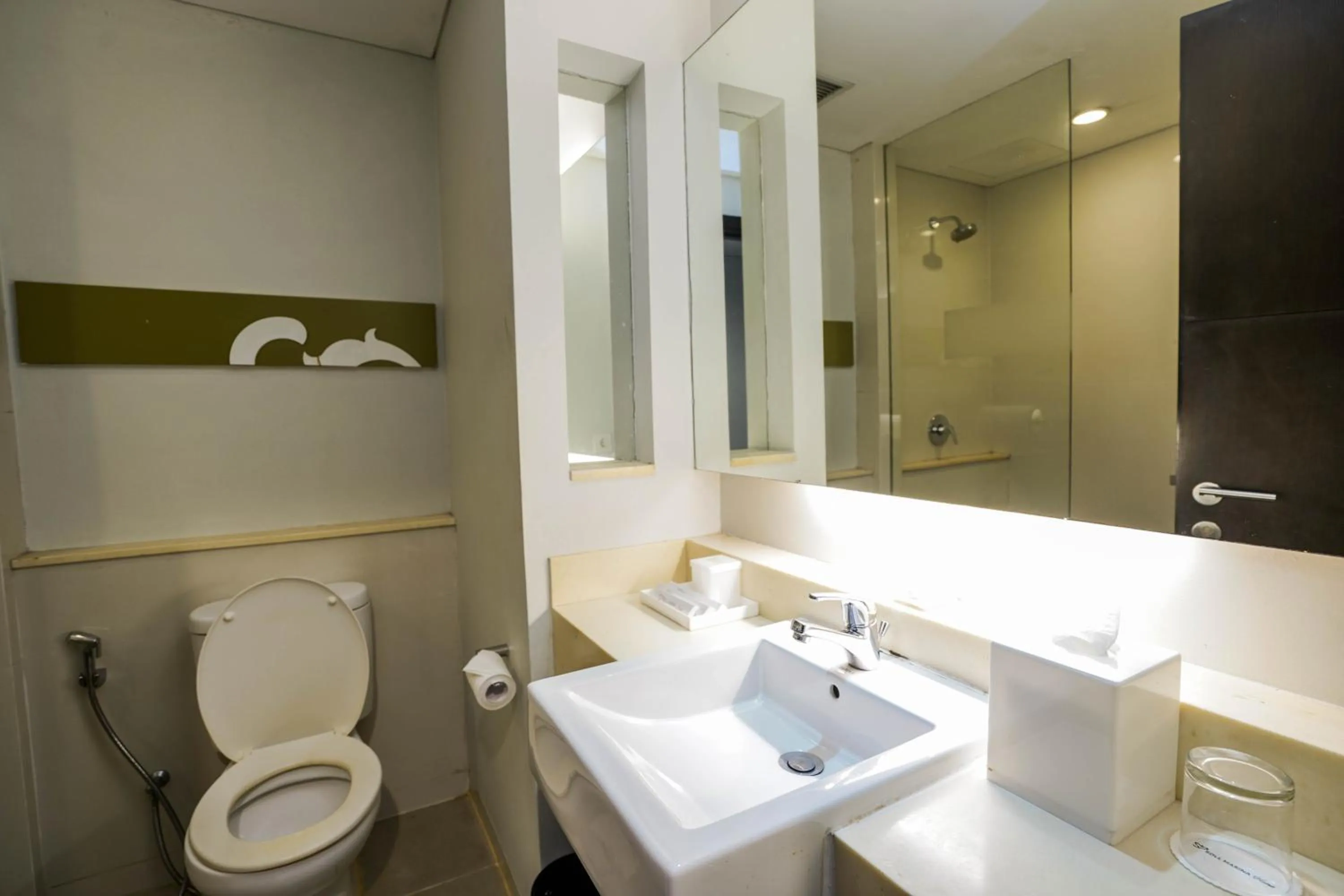 Bathroom in Soll Marina Hotel & Conference Center Bangka