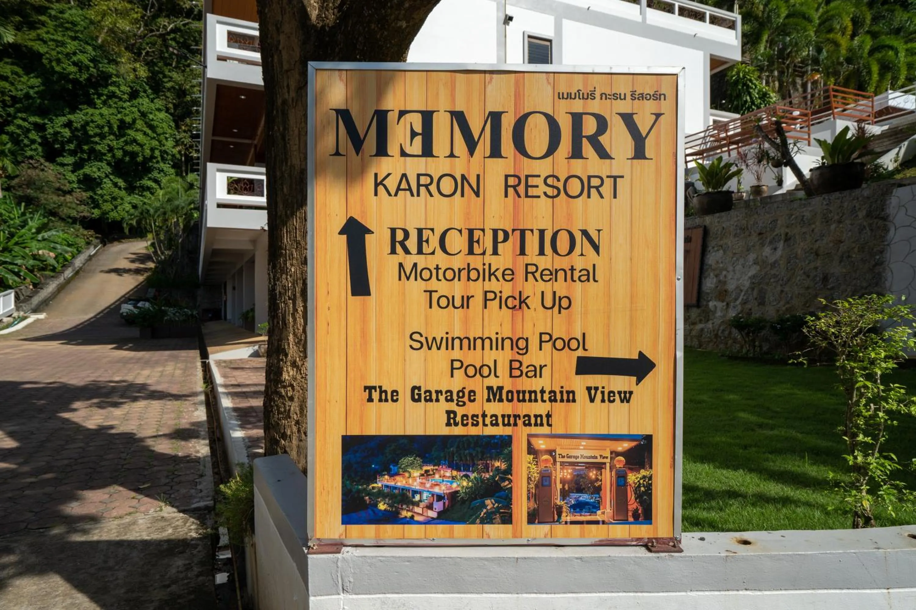 Property building in Memory Karon Resort