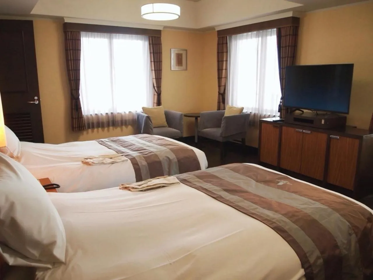 Bed in Hotel Monterey La Soeur Osaka