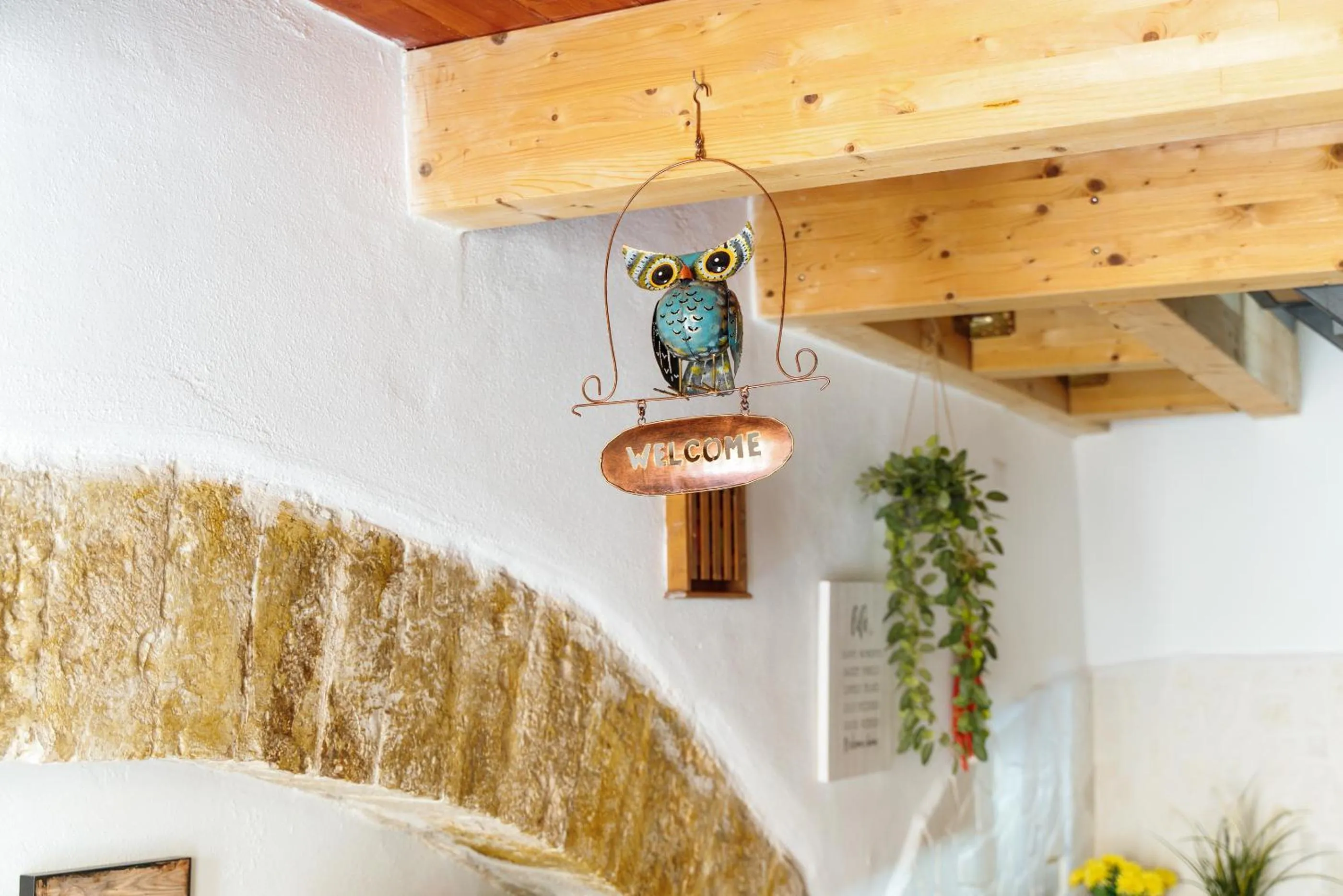 Decorative detail in B&B La Corte San Francesco