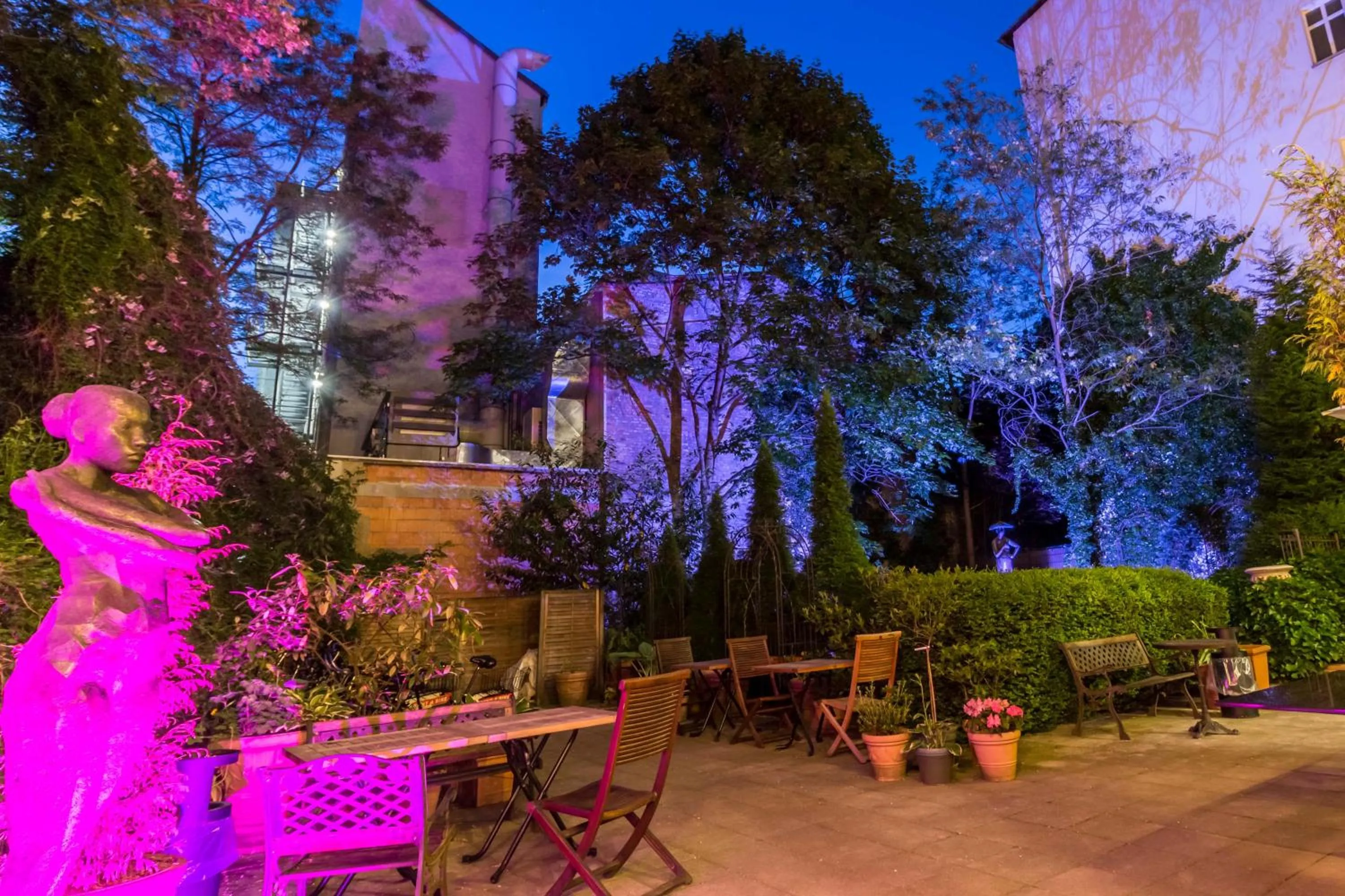 Garden in Myer's Hotel Berlin