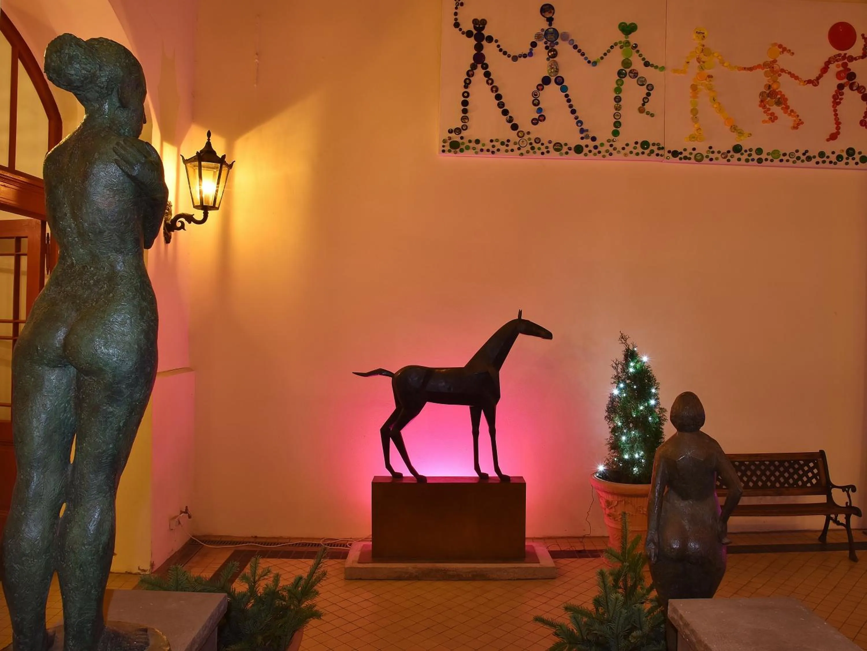 Decorative detail in Myer's Hotel Berlin