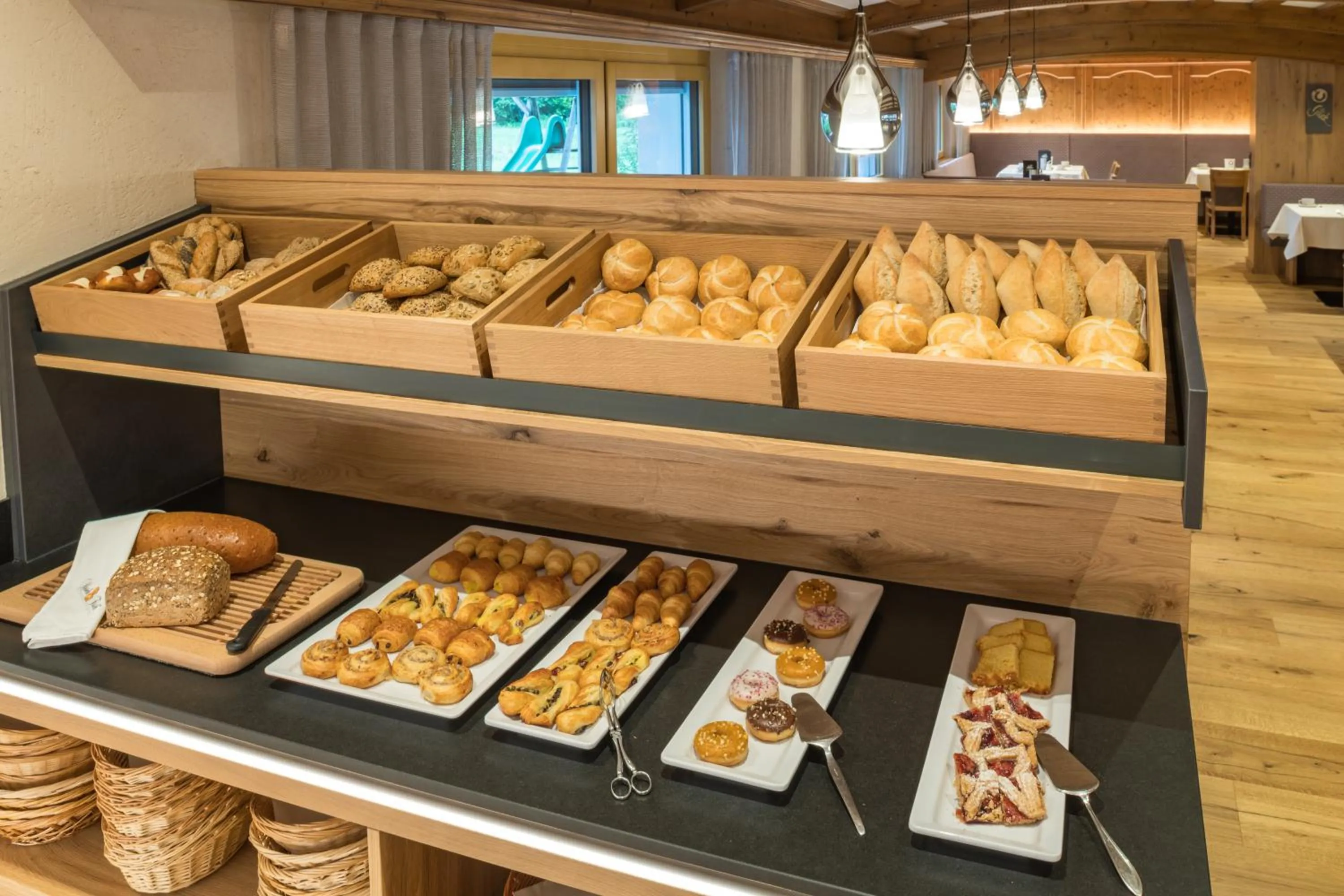 Buffet breakfast in Hotel Post