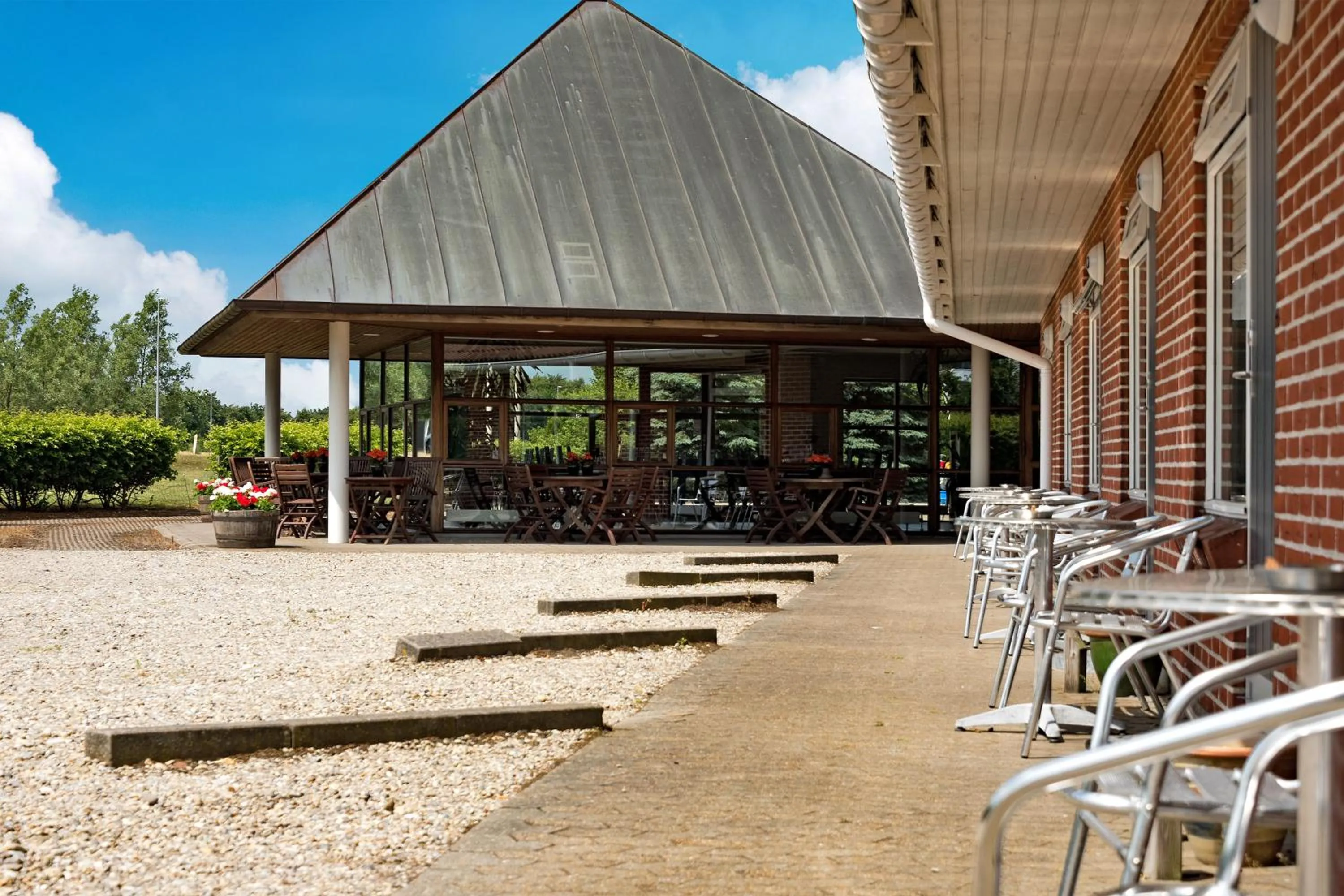 Patio in Hotel Varde