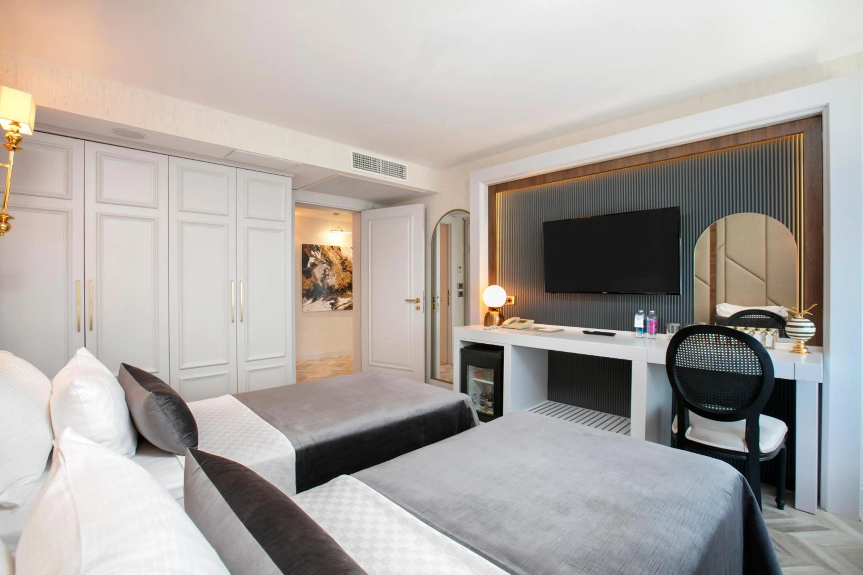 Bed in Limak Eurasia Luxury Hotel