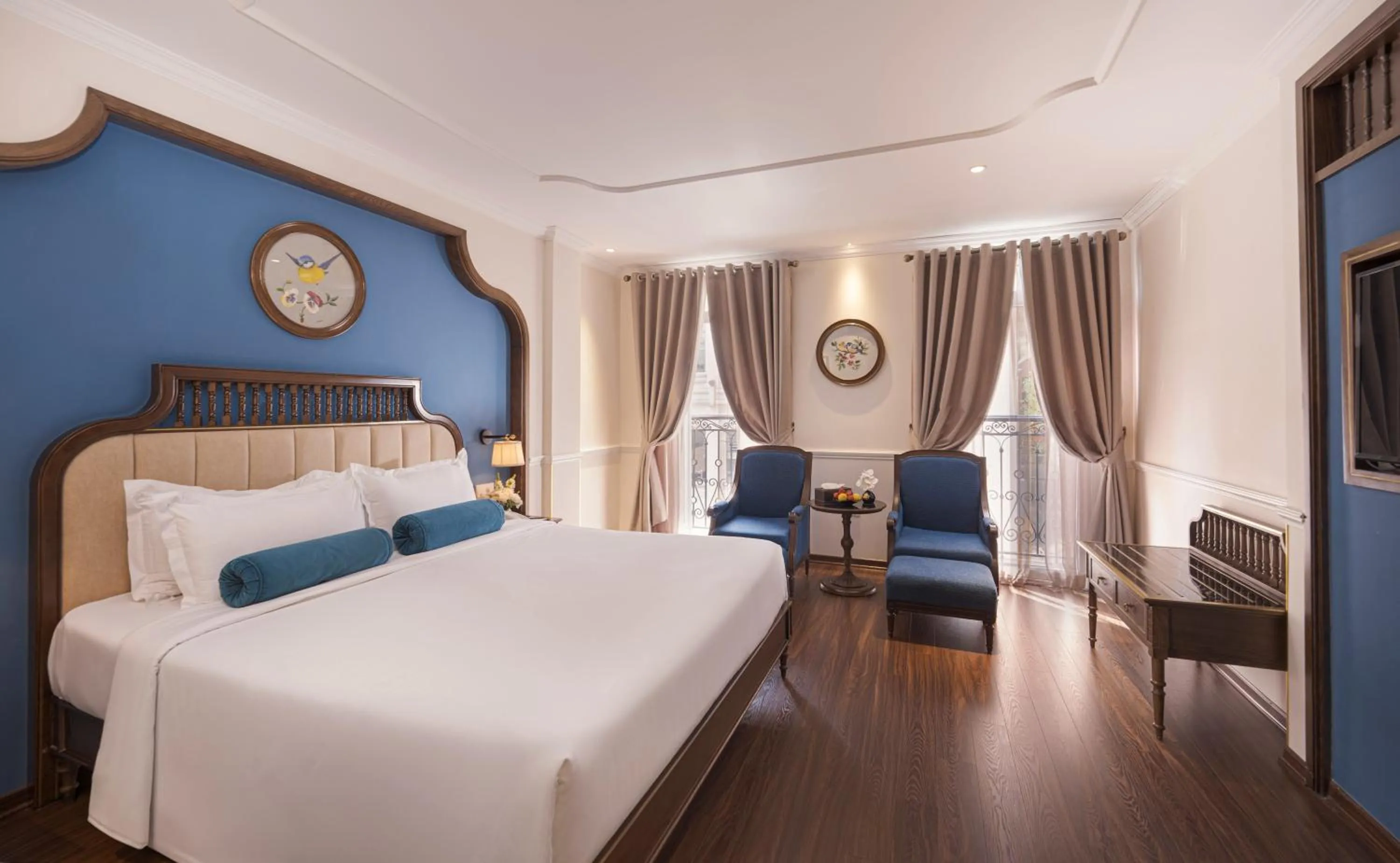 Bed in Hanoi Tirant Hotel