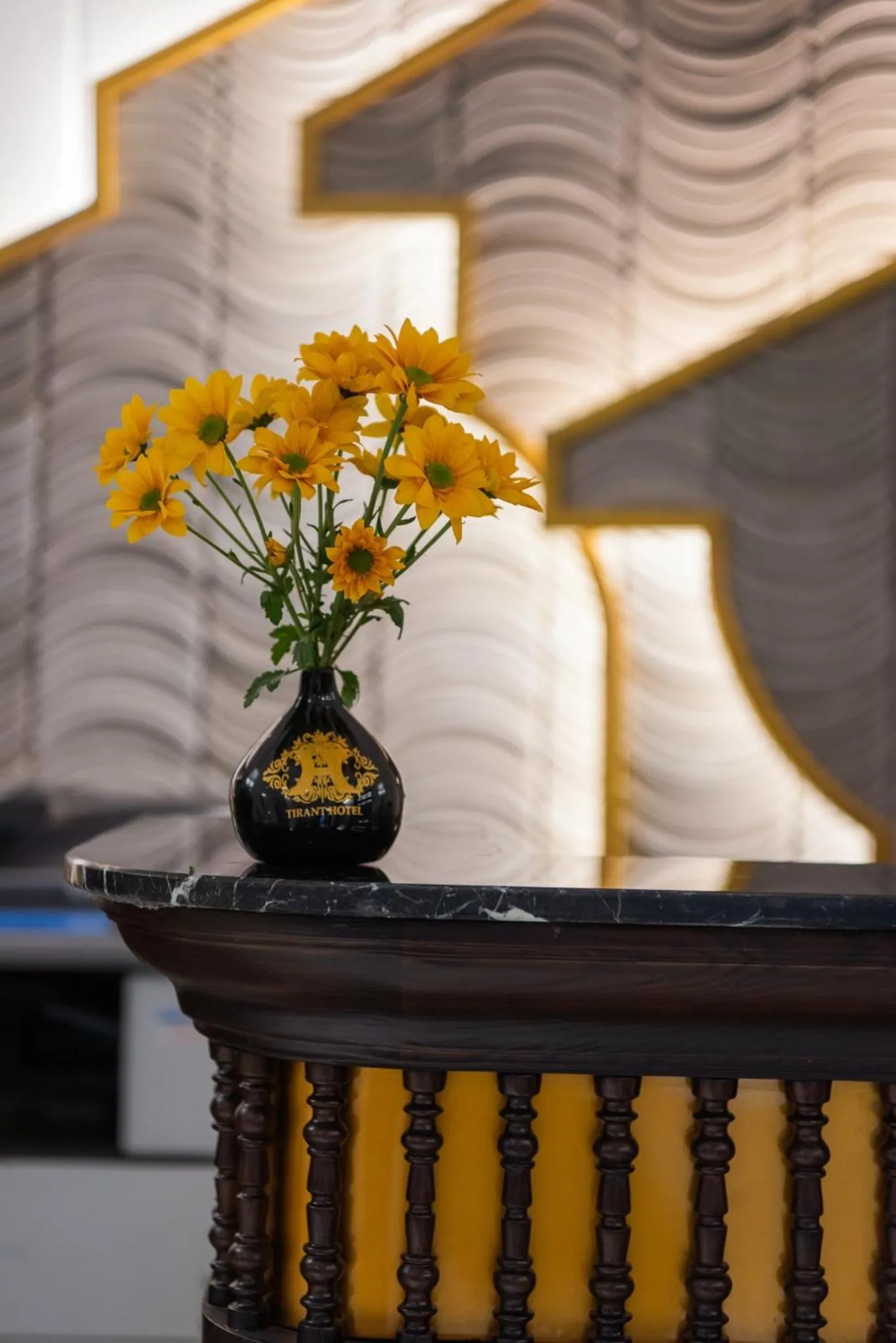 Lobby or reception in Hanoi Tirant Hotel