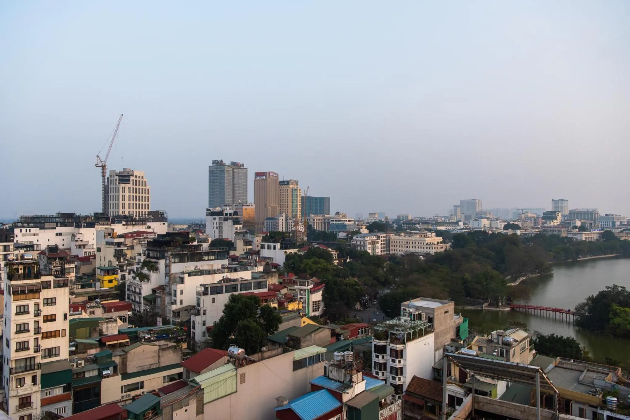 City view in Hanoi Tirant Hotel