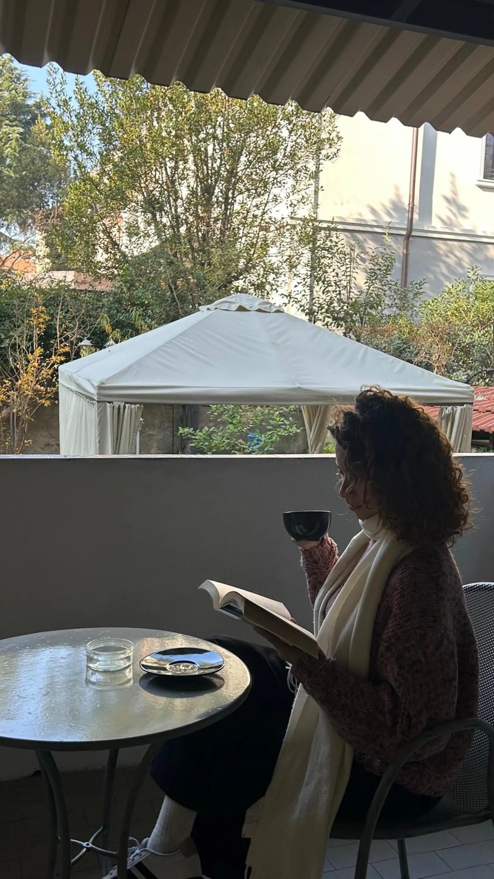 Balcony/Terrace in Boutique Hotel Calais Milano