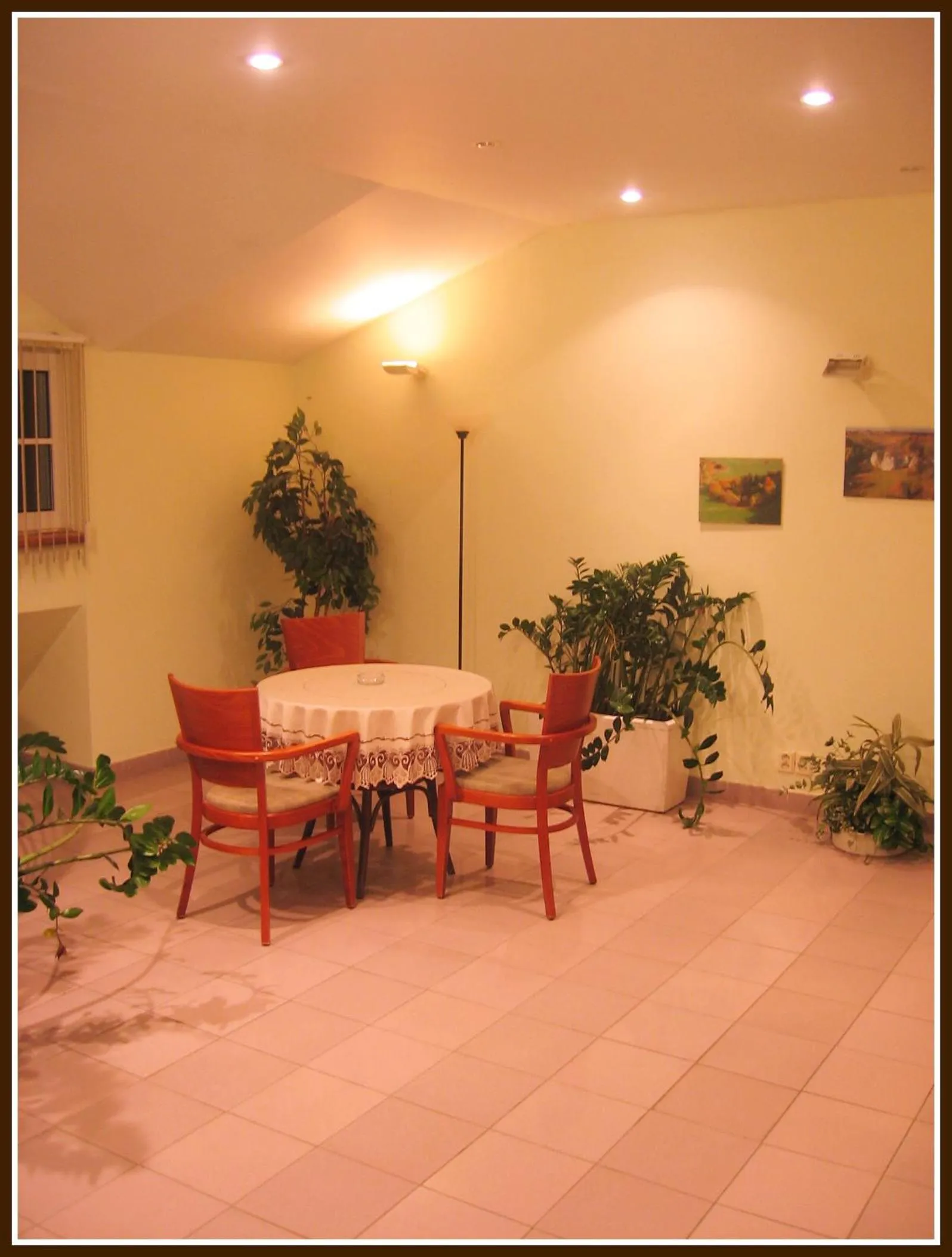 Decorative detail in Hotel Skalní Mlýn