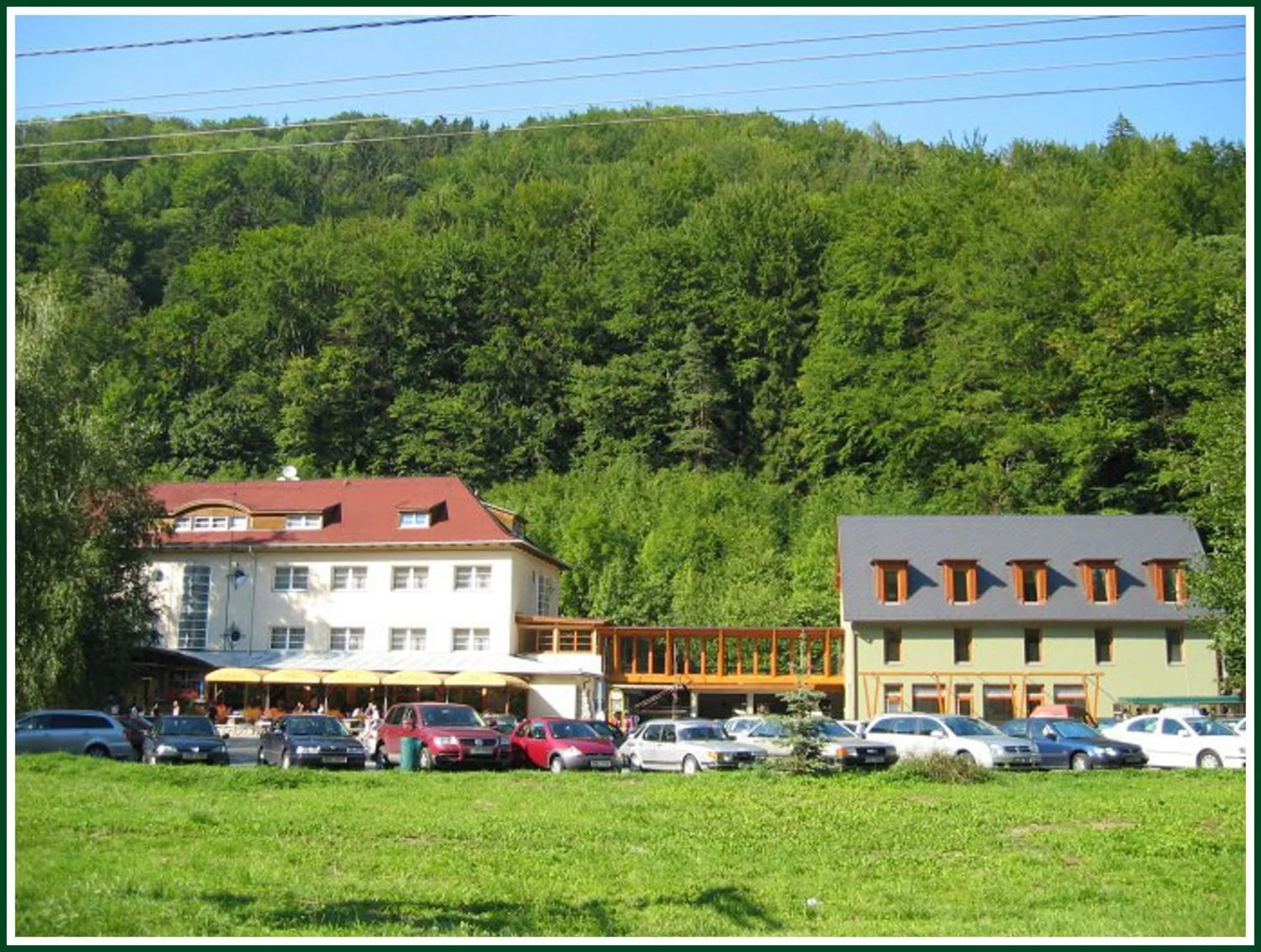 Facade/entrance in Hotel Skalní Mlýn