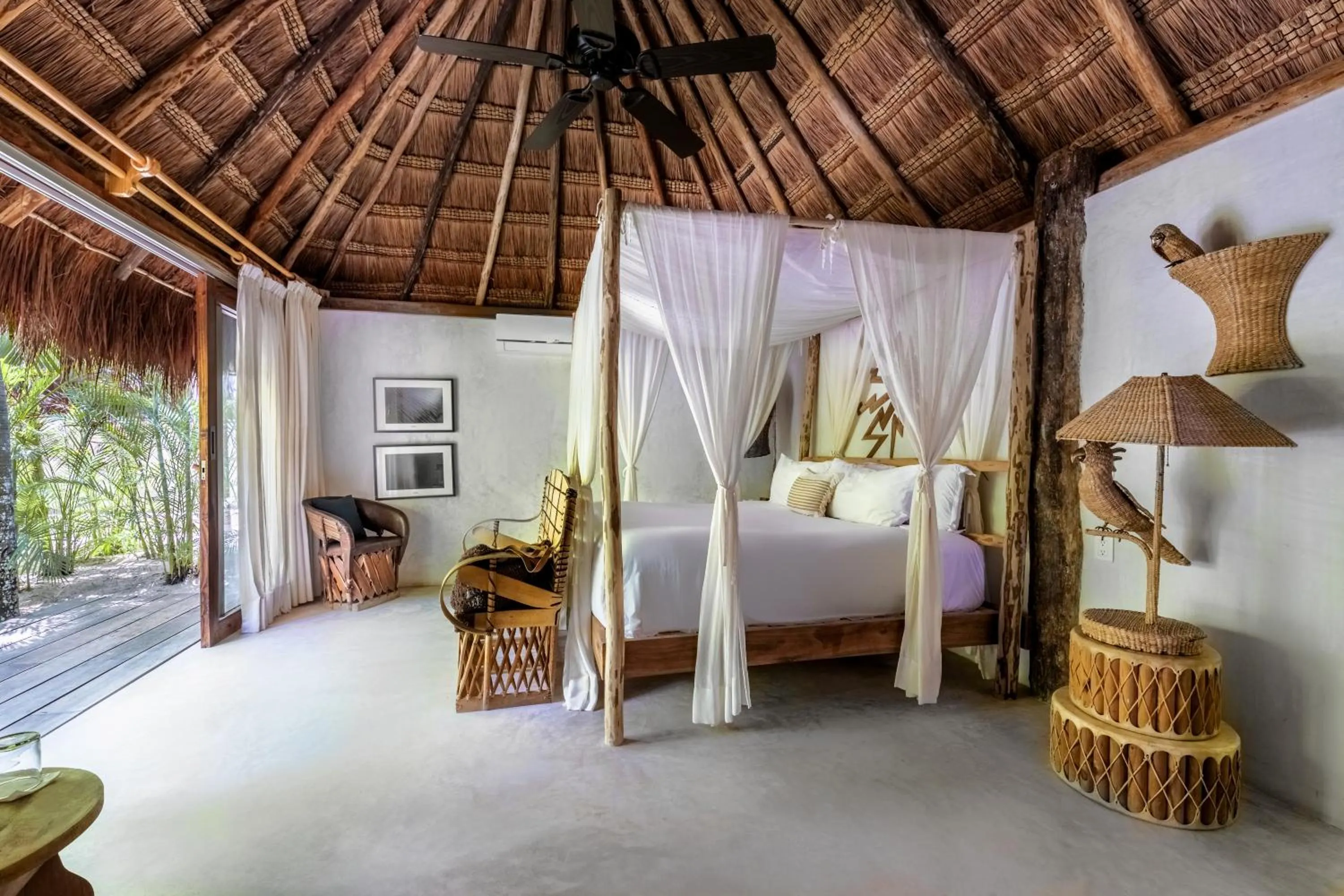 Bed in La Valise Tulum, Member of Small Luxury Hotels