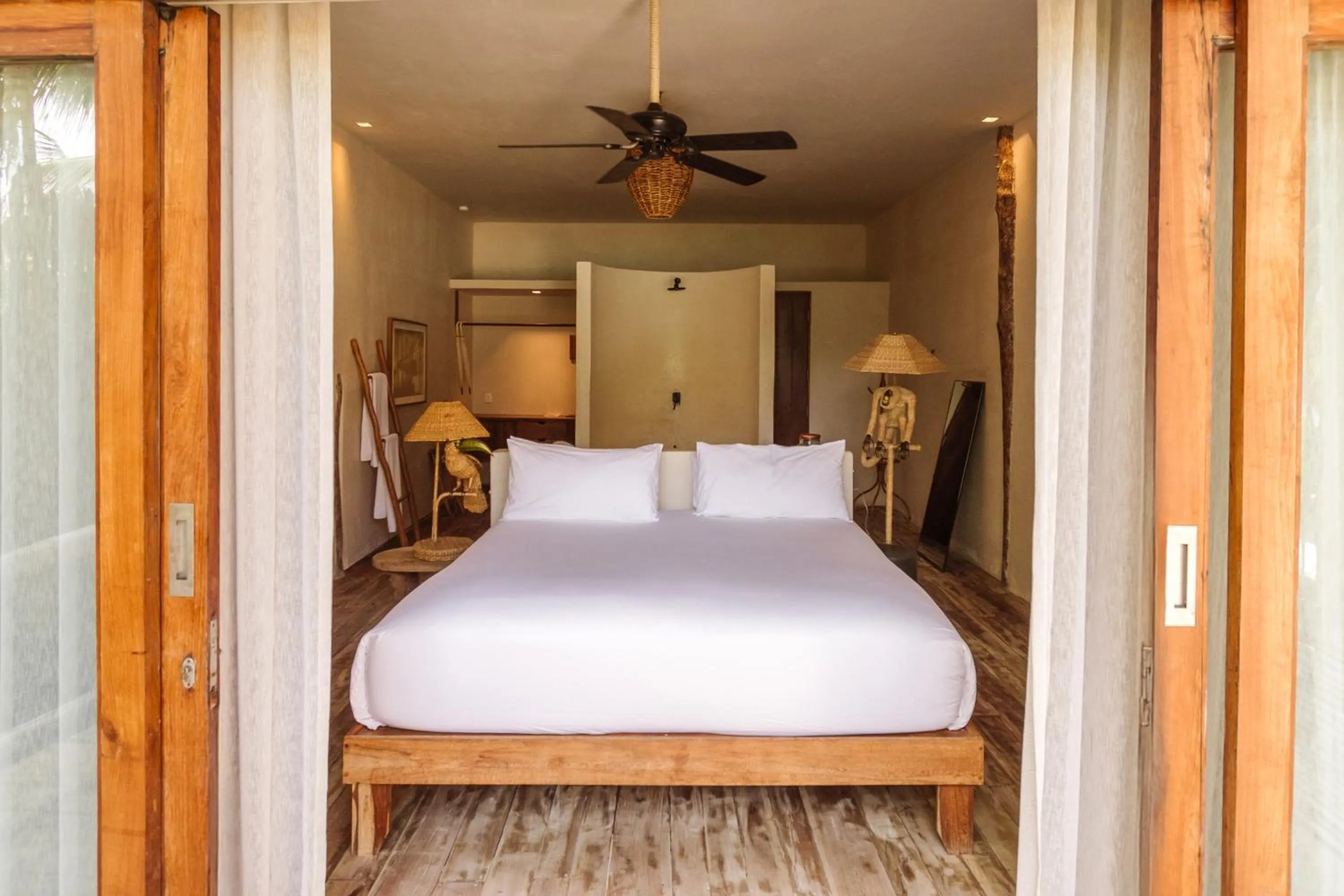 Bed in La Valise Tulum, Member of Small Luxury Hotels