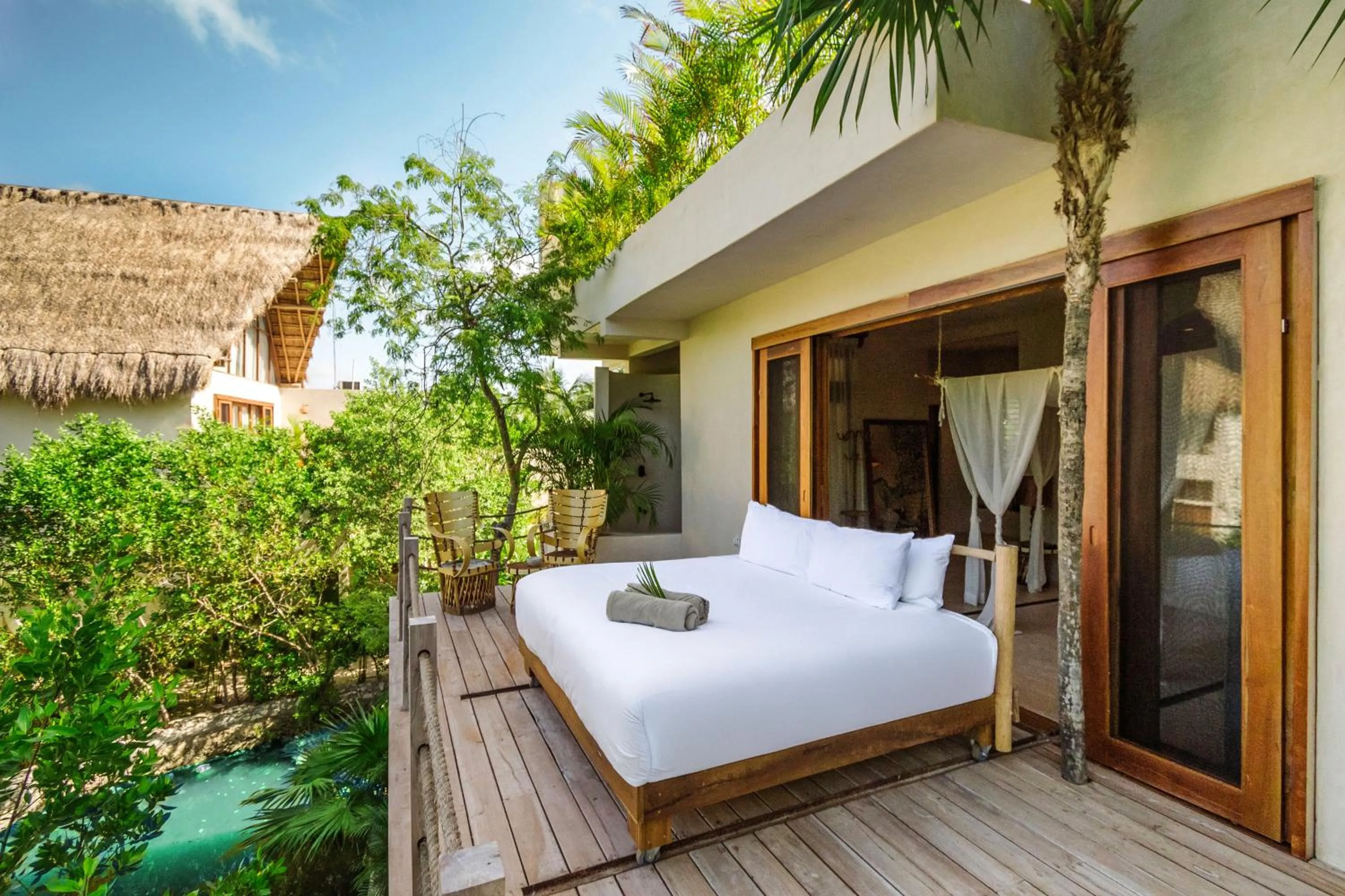 Bed in La Valise Tulum, Member of Small Luxury Hotels