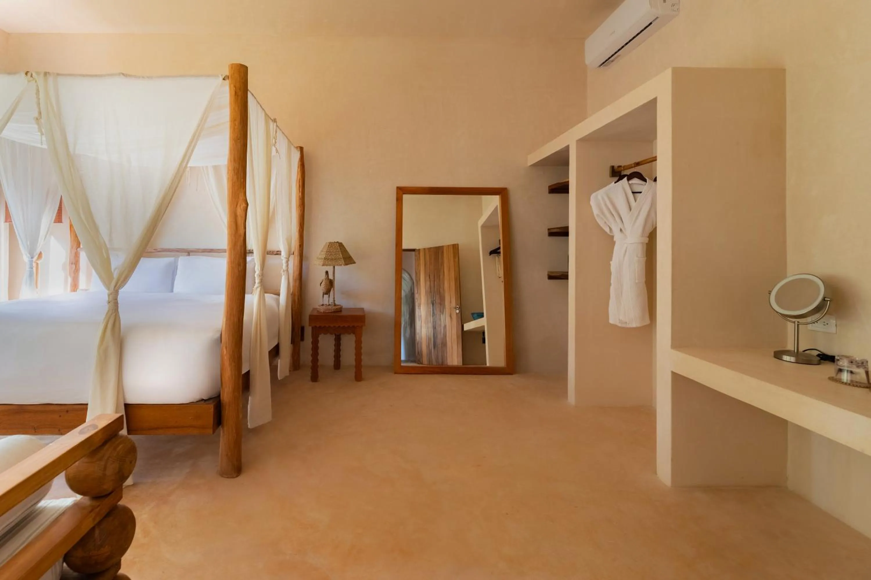 Bed in La Valise Tulum, Member of Small Luxury Hotels